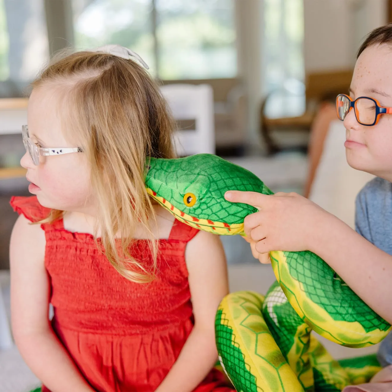 Melissa & Doug Snake Jumbo Kuscheltier Schlange 4m weich