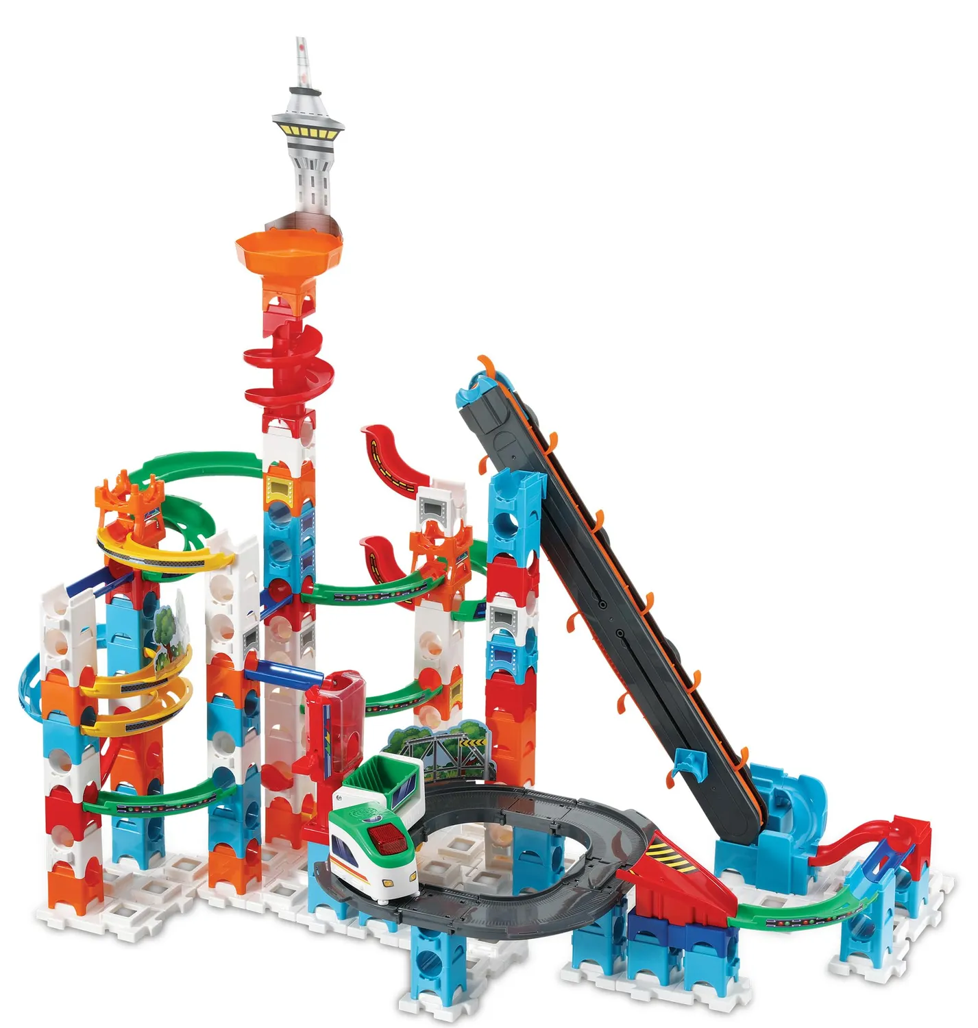 VTech Marble Rush Super Sky Tower XL Murmelbahn 143-tlg