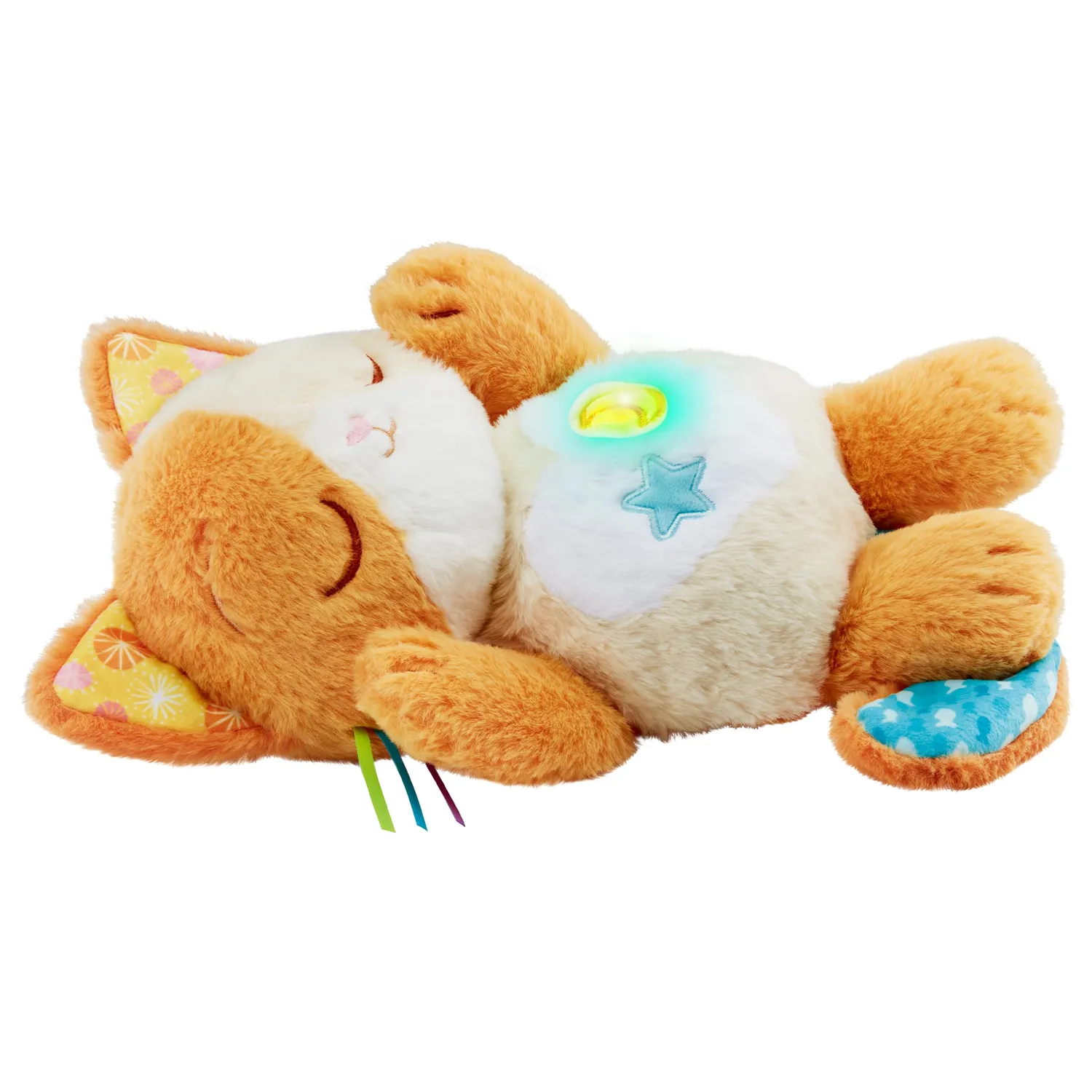 VTech Baby Schlummer-Kätzchen Kuscheltier mit Nachtlicht 0-36 M.