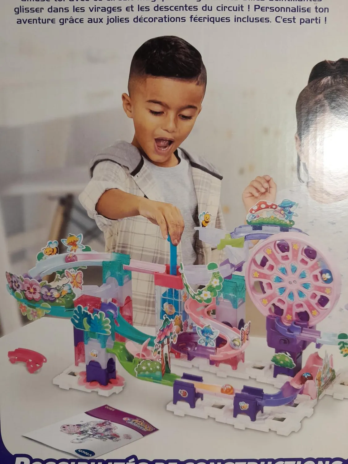 VTech Marble Rush Fairy Garden M500E Kugelbahn 90 Teile