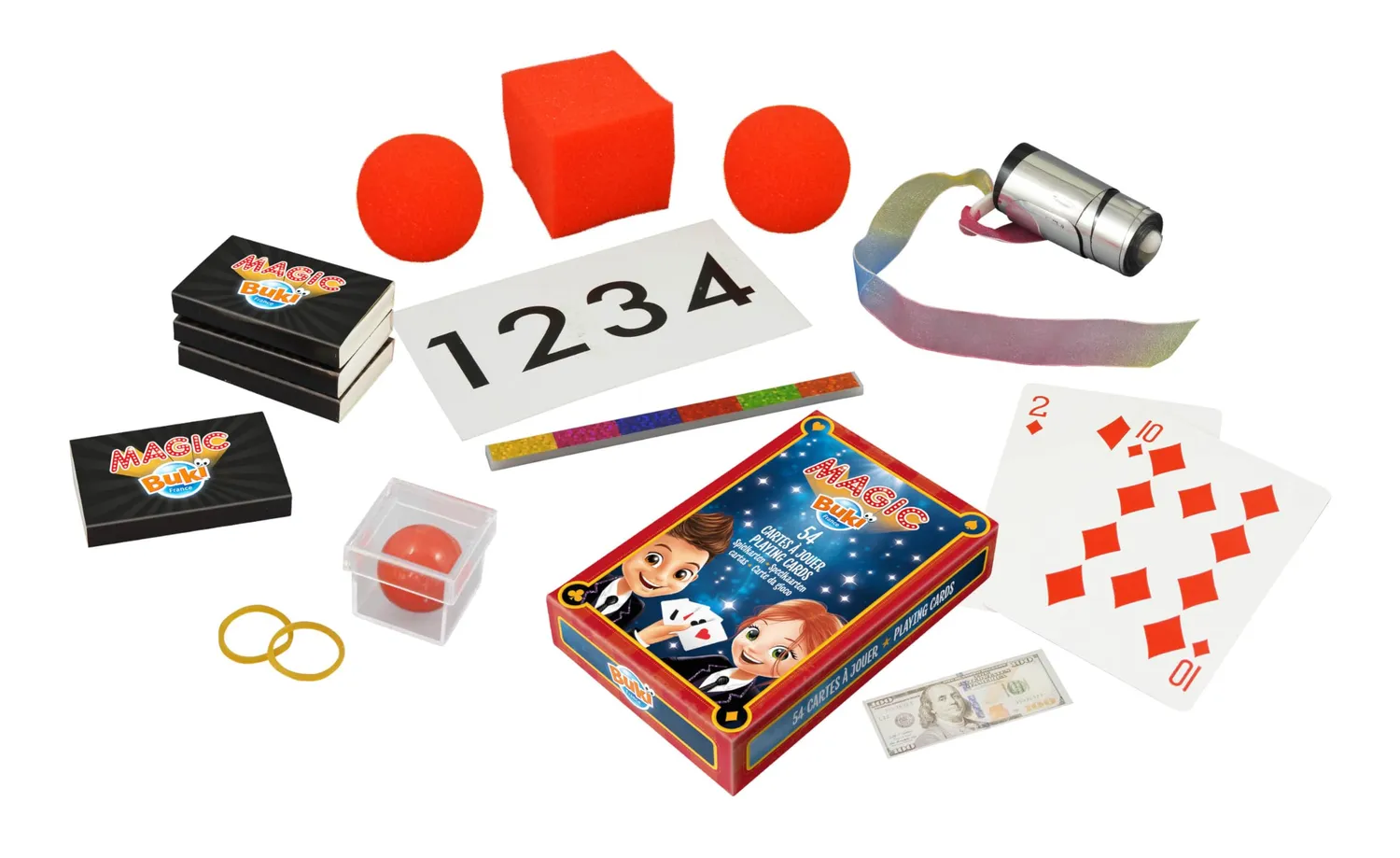 Buki Wonderful 6064 Zauberkasten 50 Tricks ab 7 Jahren