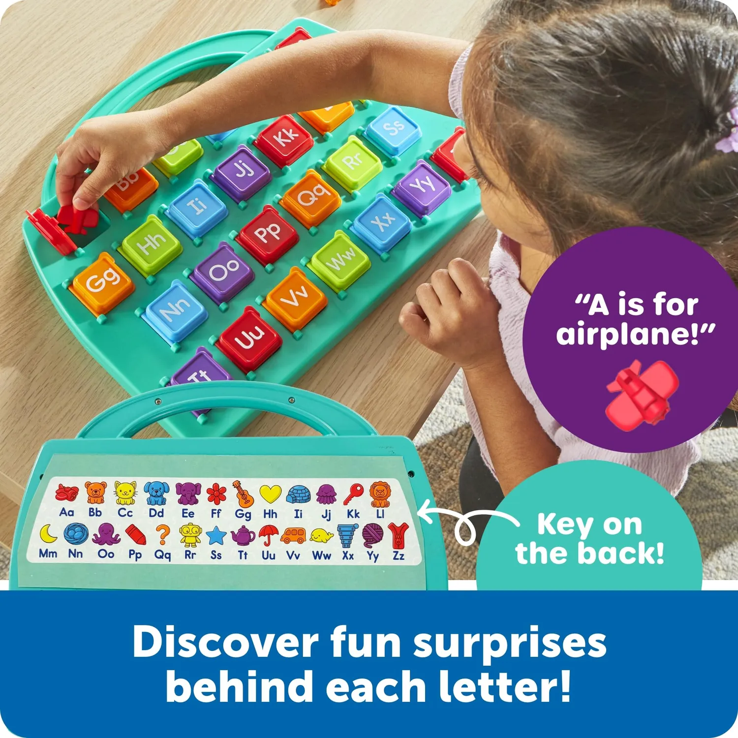 Learning Resources Lift-a-Letter Alphabet Lernspiel A-Z
