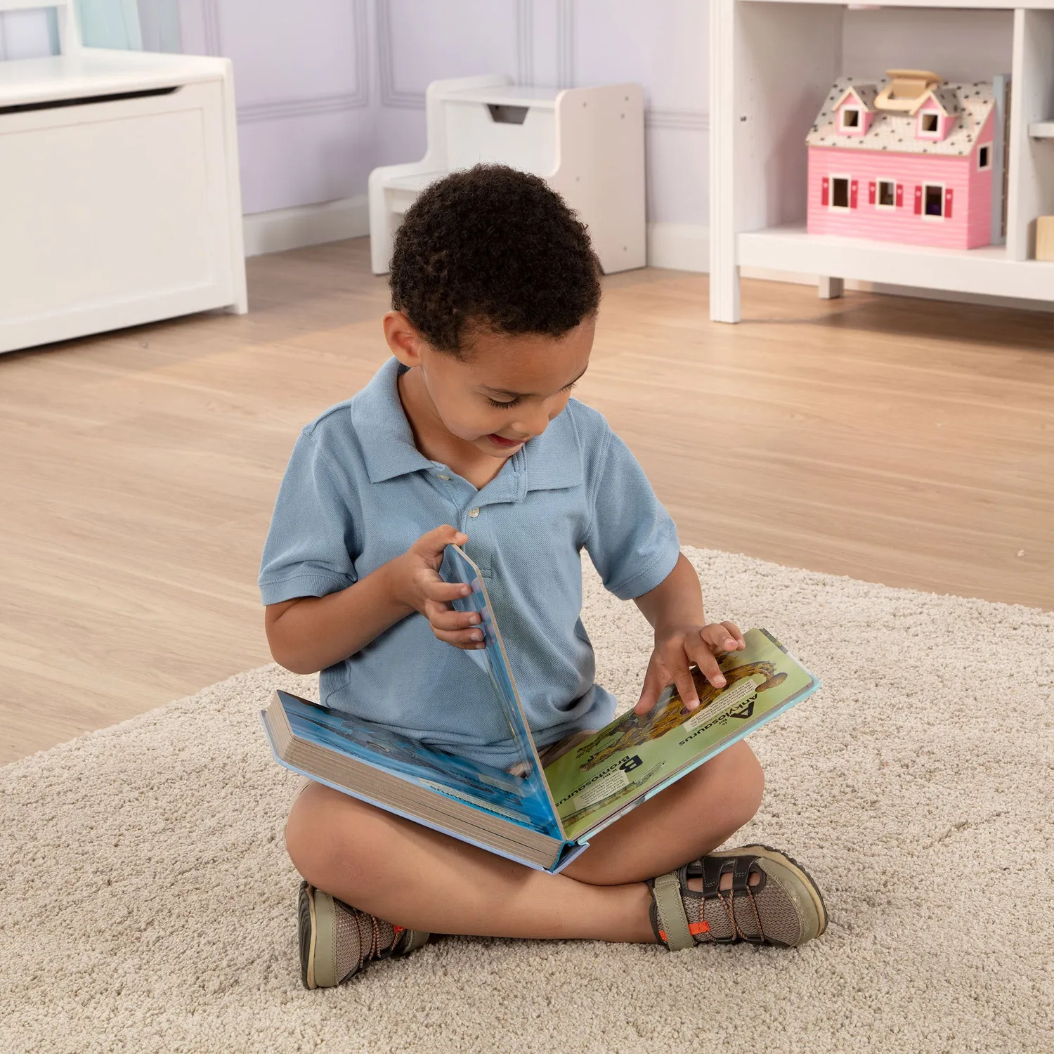 Melissa & Doug Poke-a-Dot Dinosaurs Buch Dinos A-Z
