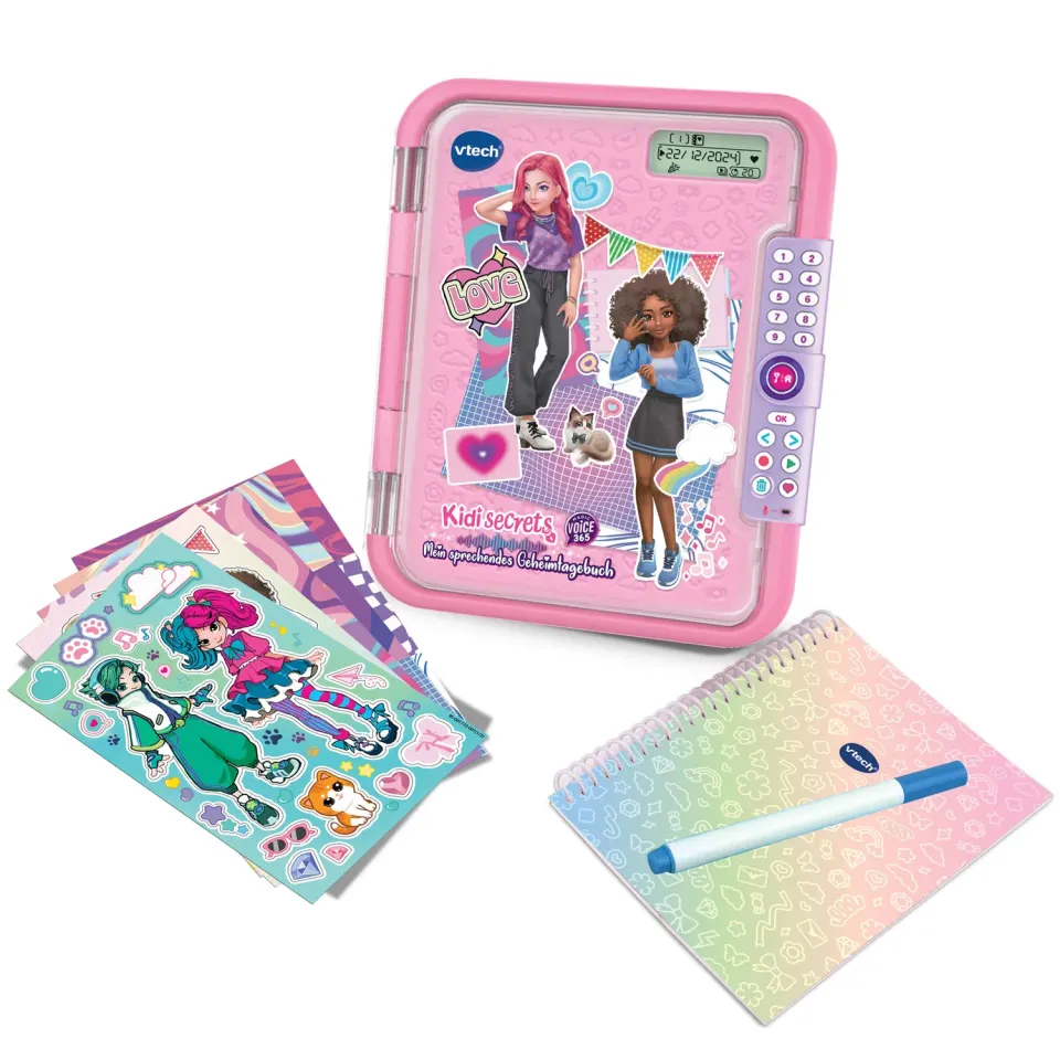 VTech KidiSecrets Magic Voice 365 Tagebuch mit Code