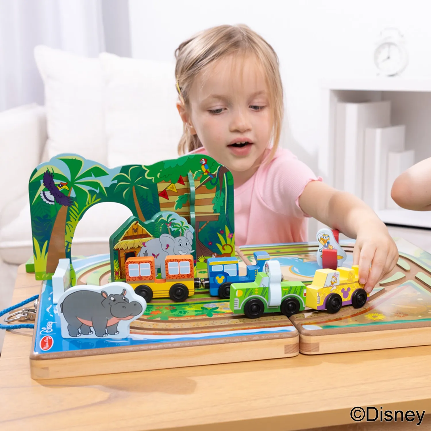 Melissa & Doug Disney Take-Along Safari Holzspielset Koffer