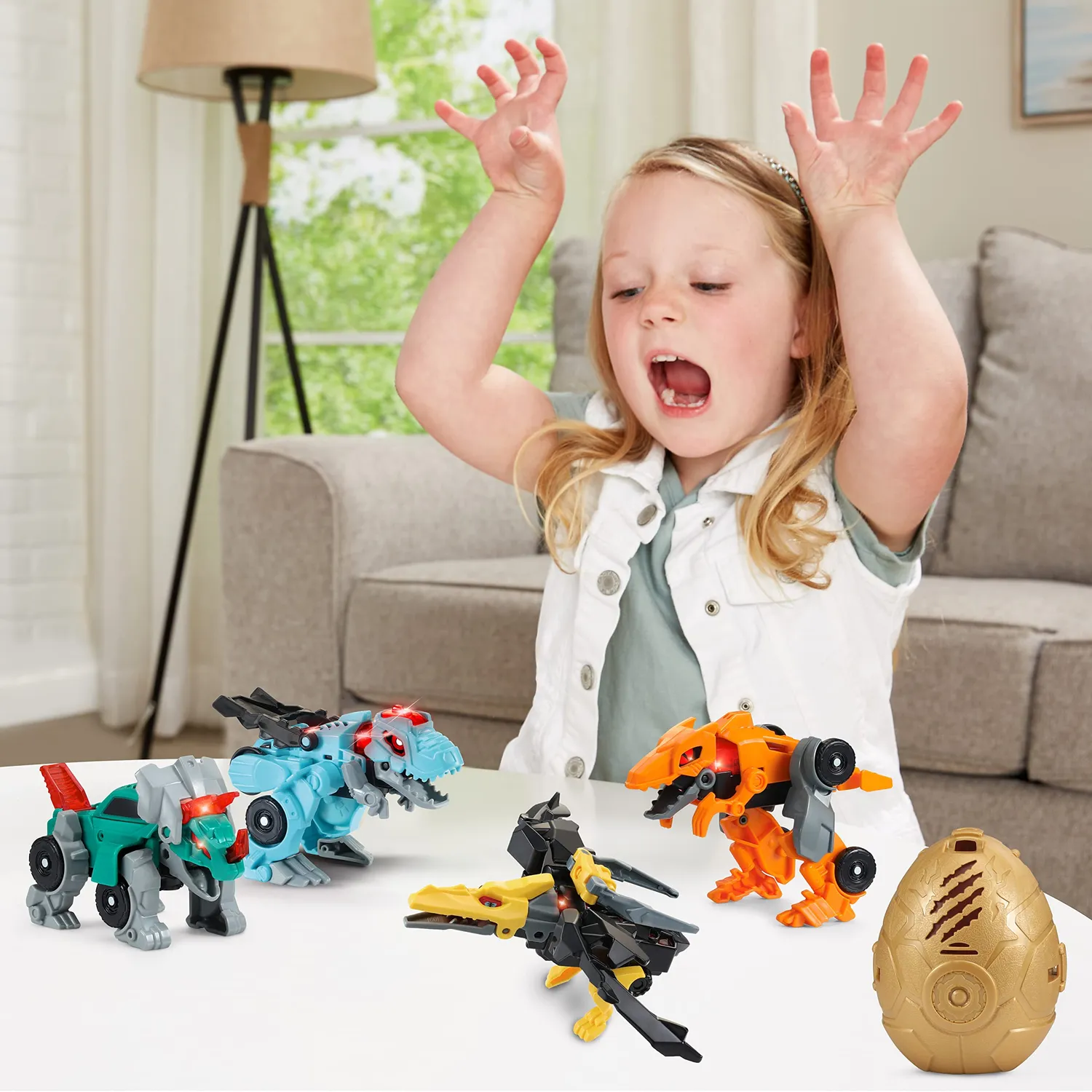 Vtech Switch and Go Dinos Surprise Ei Spielzeug 2-Pack mit Sound