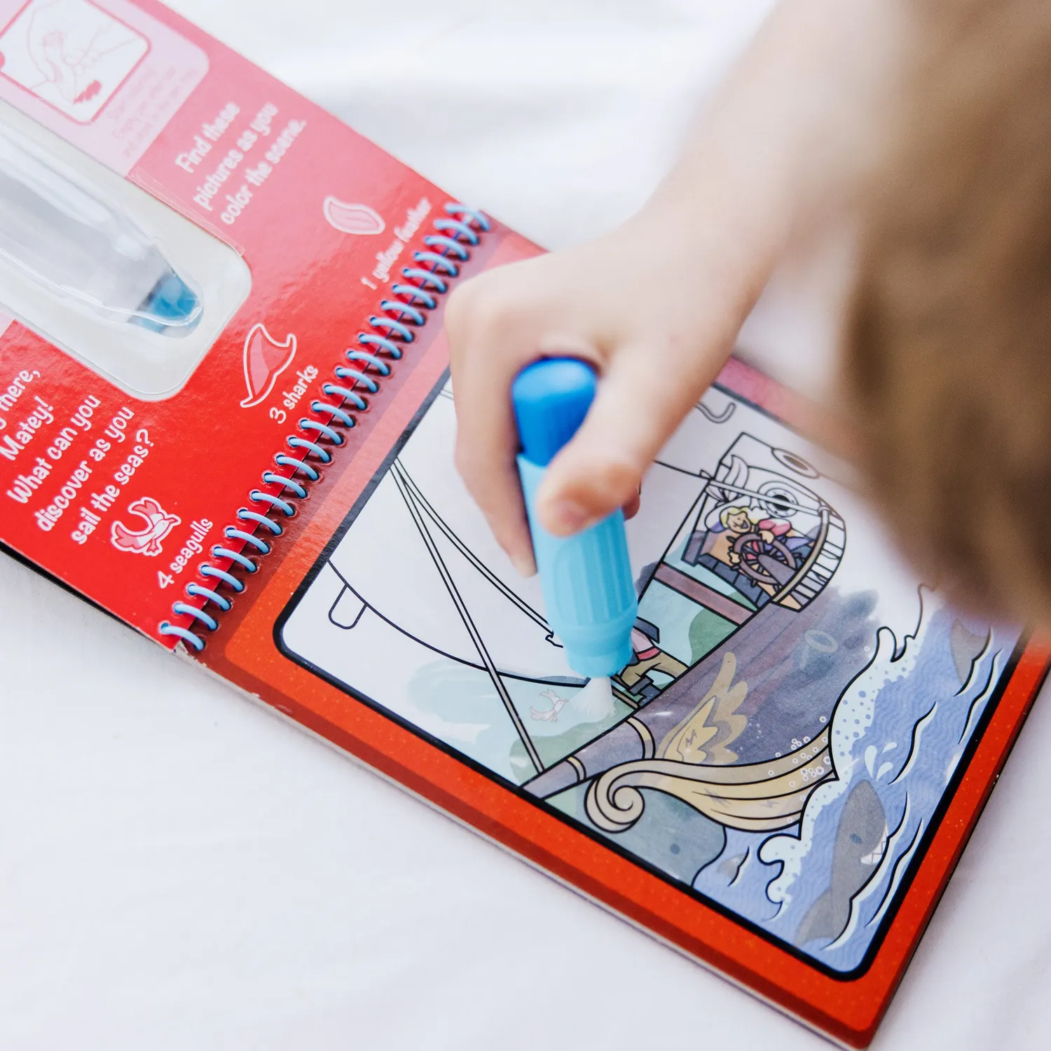 Melissa & Doug Water Wow Abenteuer Malbuch mit Wasserstift