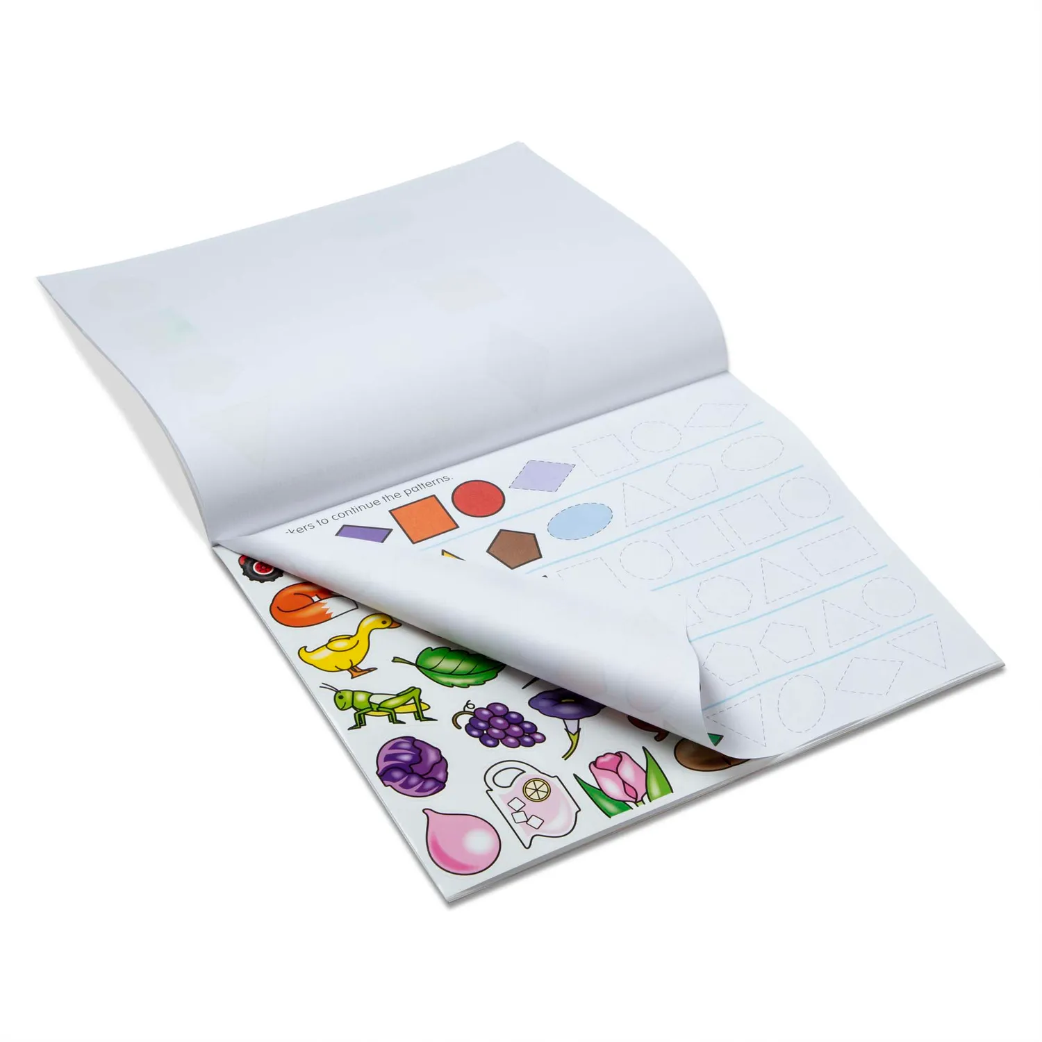 Melissa & Doug Colors & Shapes Malpad Sticker 20 Seiten