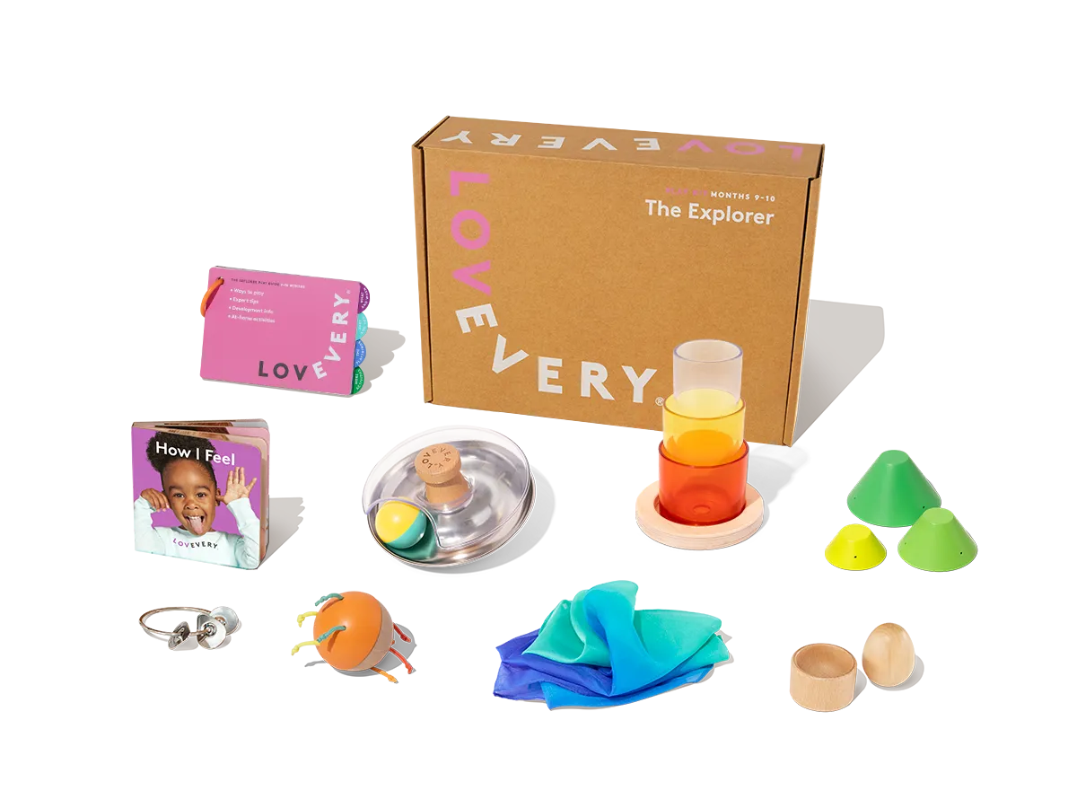 Lovevery Das Entdecker-Set Spielzeugset Ursache Wirkung