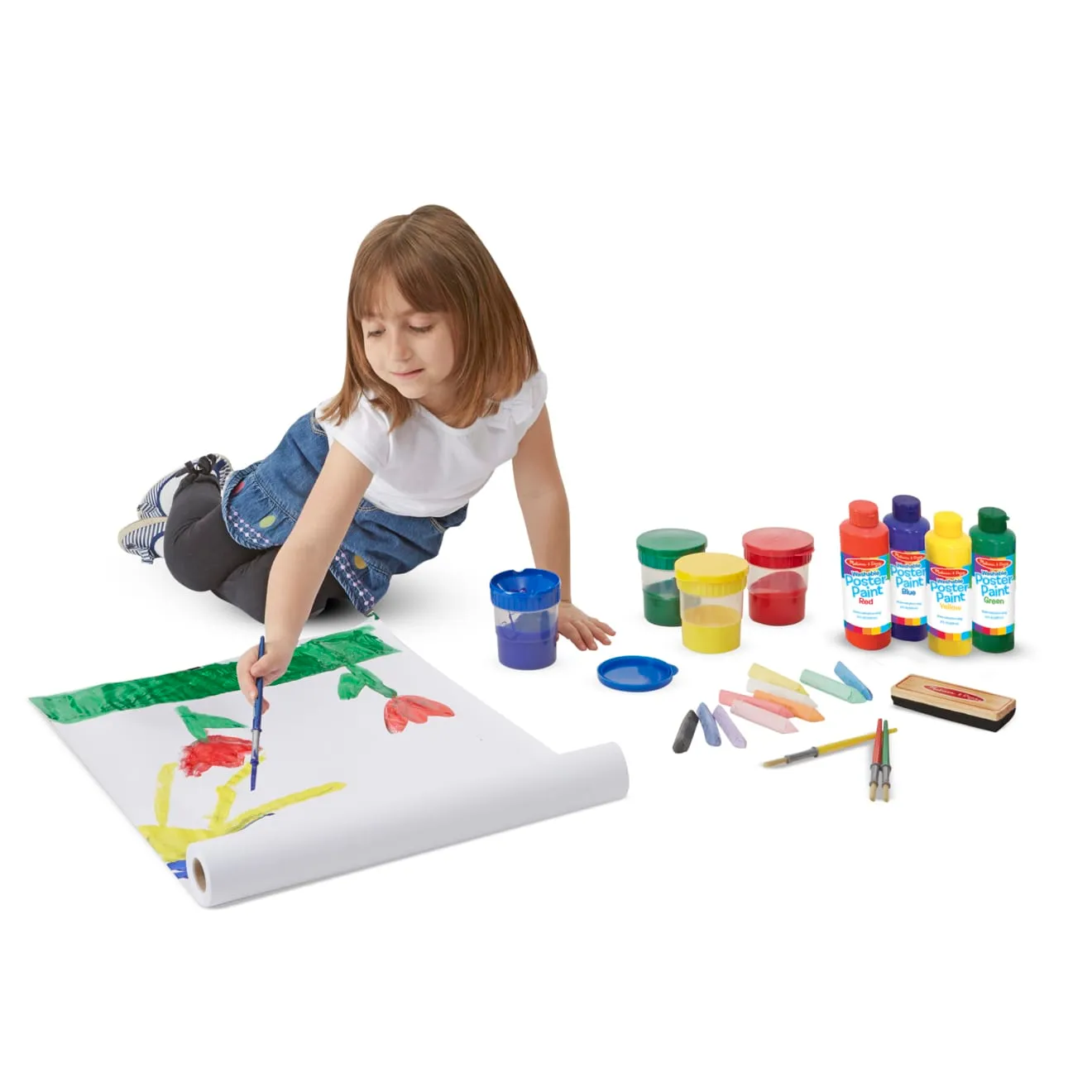 Melissa & Doug Easel Companion Malset Staffelei Zubehör