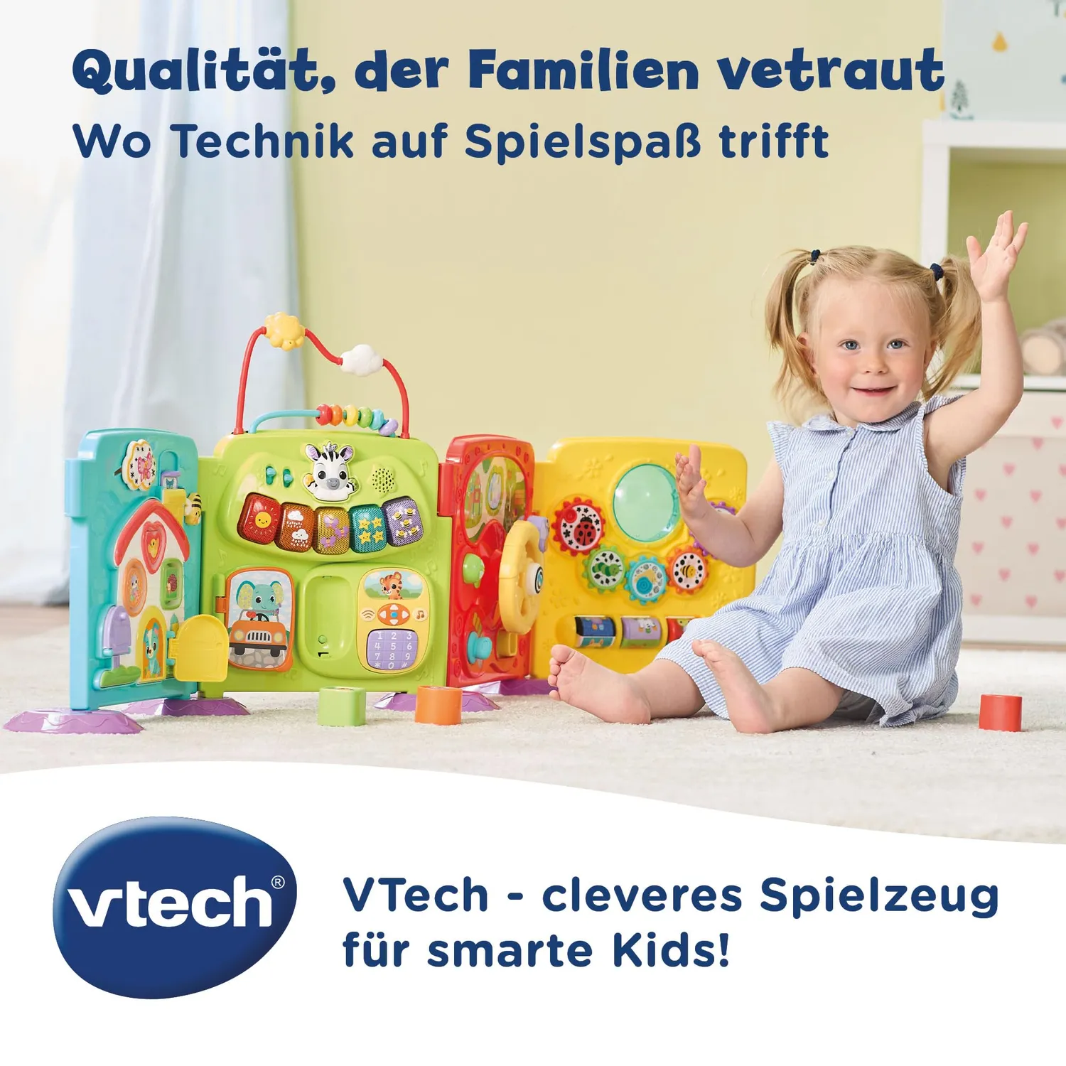 VTech Baby 3-in-1 Spielwelt Activity Board 6-36 Monate