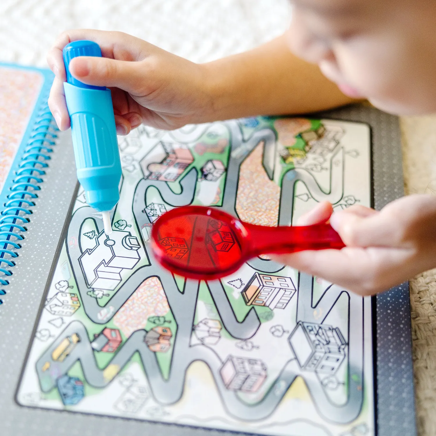 Melissa & Doug Water Wow Deluxe Around Town Malbuch Wasser