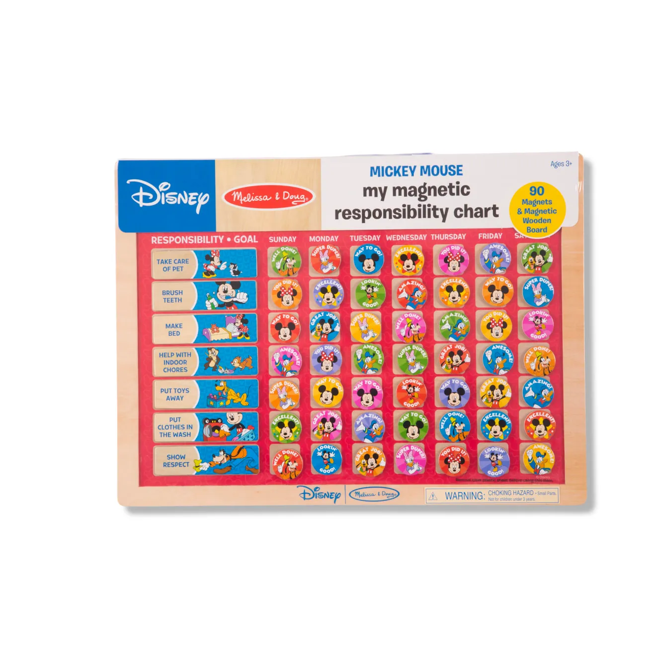Melissa & Doug Mickey Mouse Magnettafel Belohnung 90 Magnete