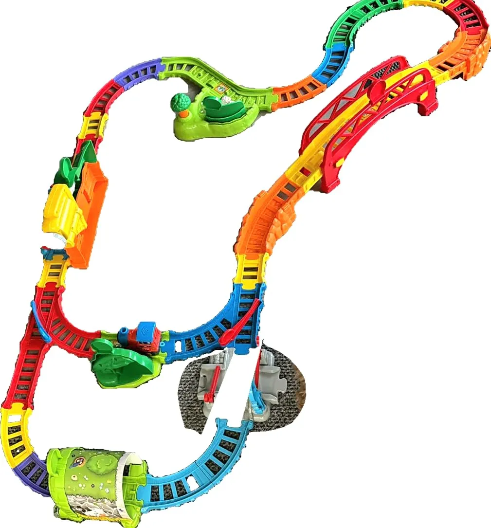 VTech Tut Tut Baby Flitzer Bunter Bahnhof Zug Spielset Motor