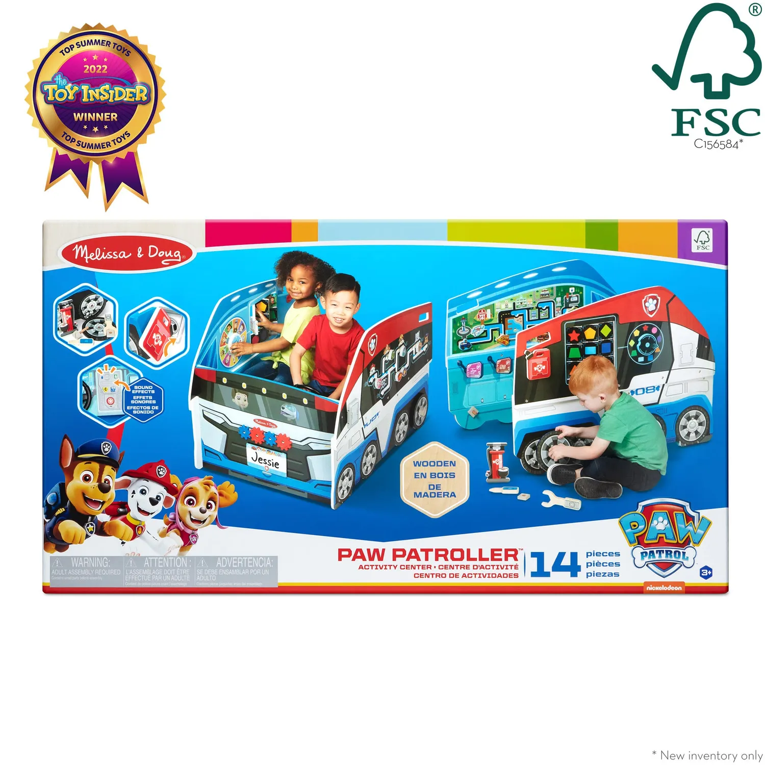 Melissa and Doug Paw Patrol Patroller Spielcenter Holz
