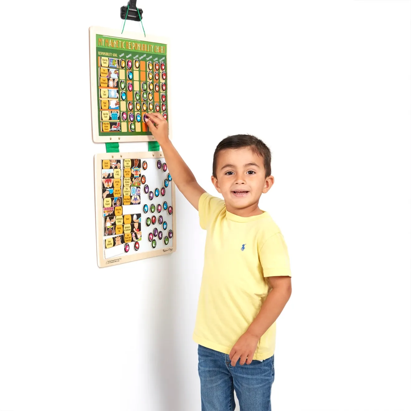 Melissa & Doug Magnet Belohnungstafel Aufgabenplan 90 Magnete