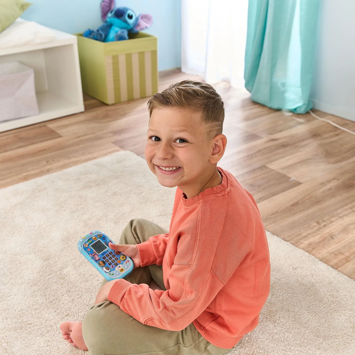 VTech Stitch Lernhandy 80-586004 Spielhandy 4-7 Jahre Disney