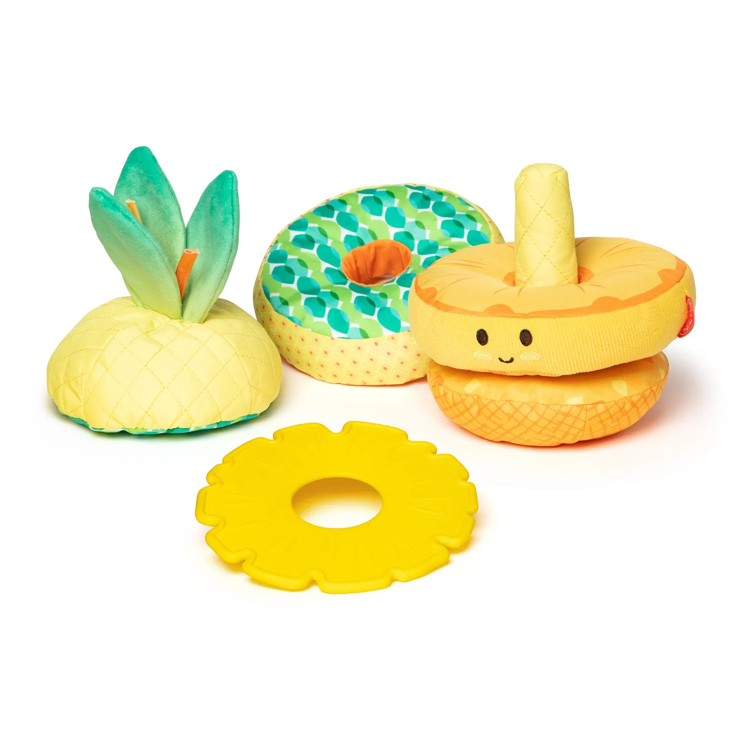 Melissa & Doug Pineapple Stapelturm Baby Ananas weich