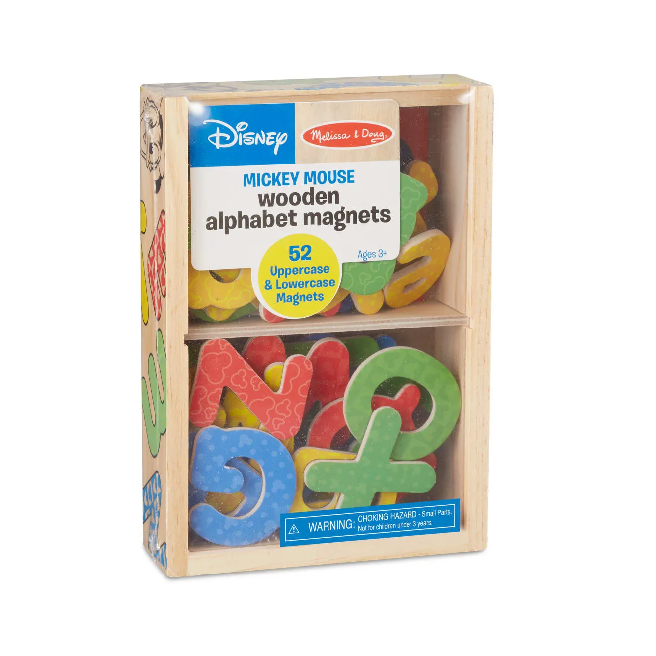 Melissa & Doug Disney Mickey Friends Magnetbuchstaben Holz 52tlg