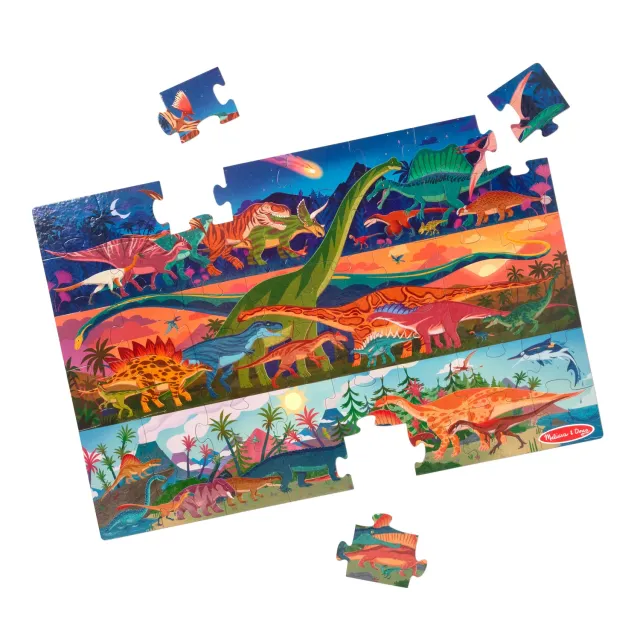 Melissa & Doug Dinosaur Bodenpuzzle 48 Teile 90x60 cm