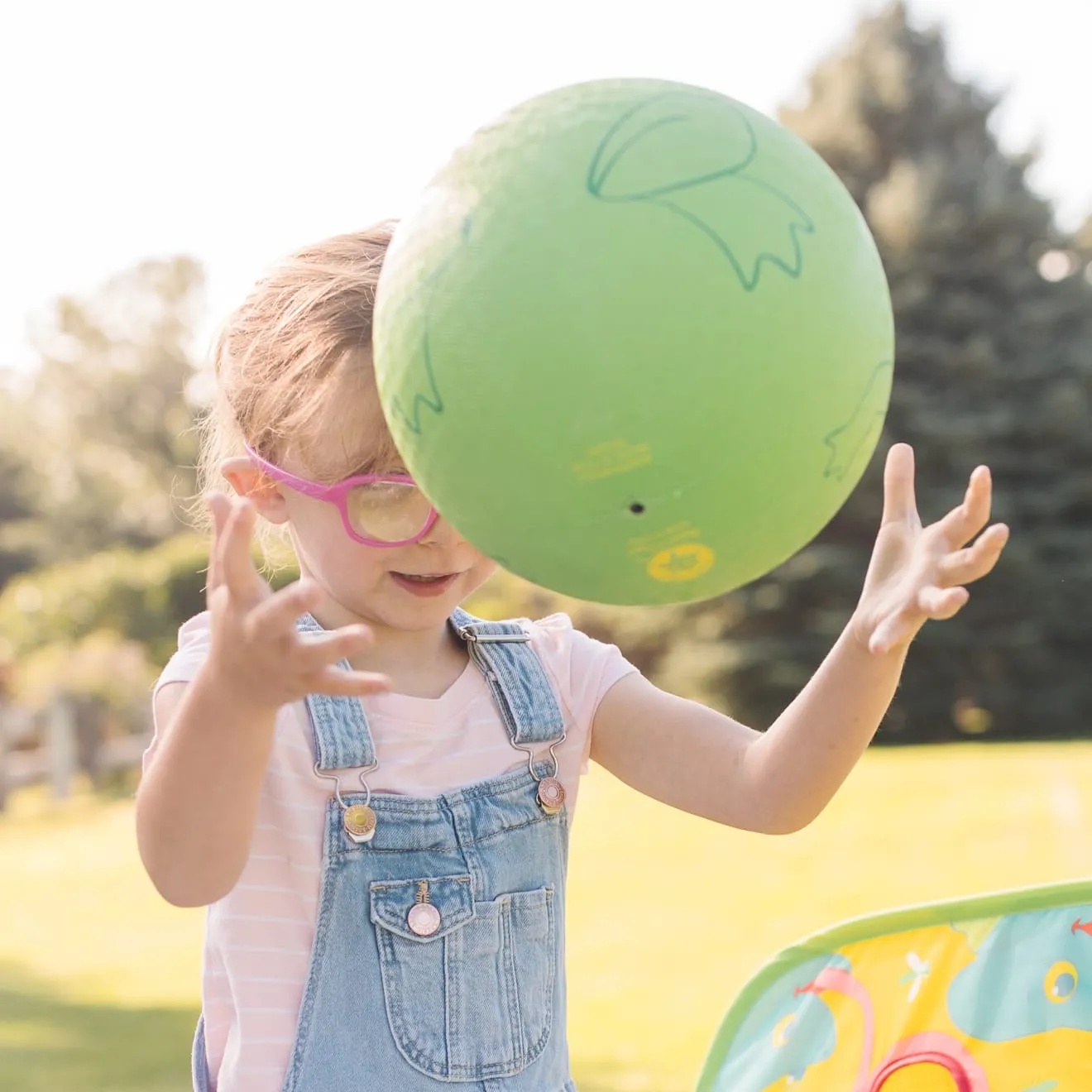 Melissa & Doug Froggy Kickball Froschball Gummi