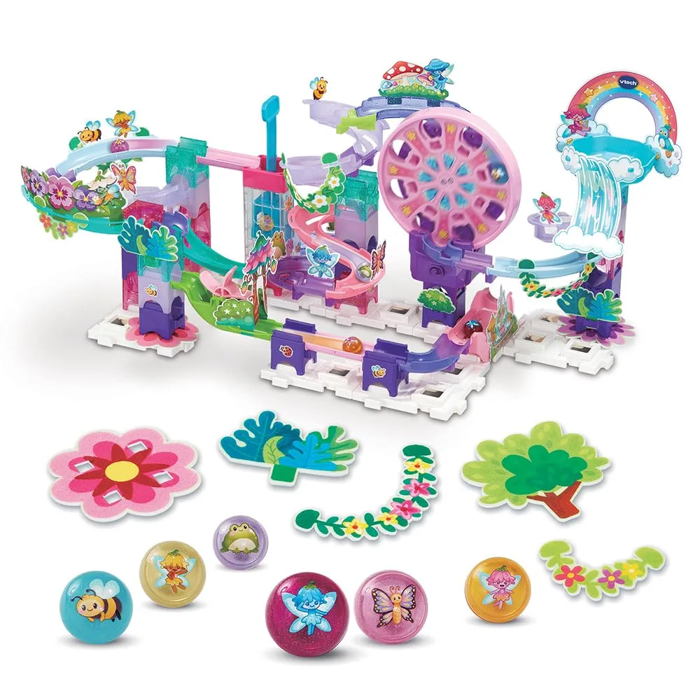 VTech Marble Rush Fairy Garden M500E Kugelbahn 90 Teile