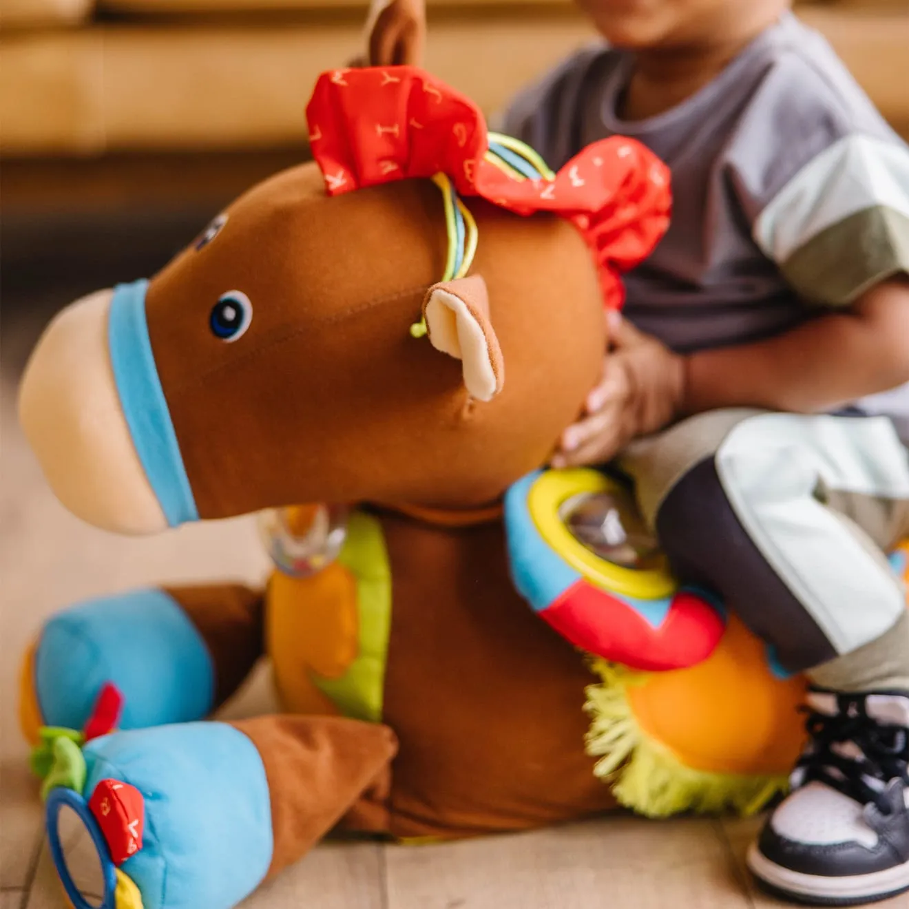 Melissa & Doug K's Kids Giddy-Up Pony Baby Spielzeug Plüsch