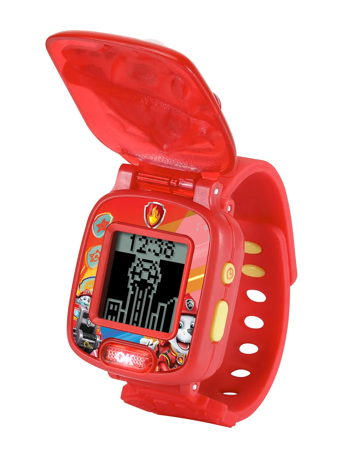 VTech PAW Patrol Marshall-Lernuhr Kinderuhr digital mit Spielen 3-6 J.