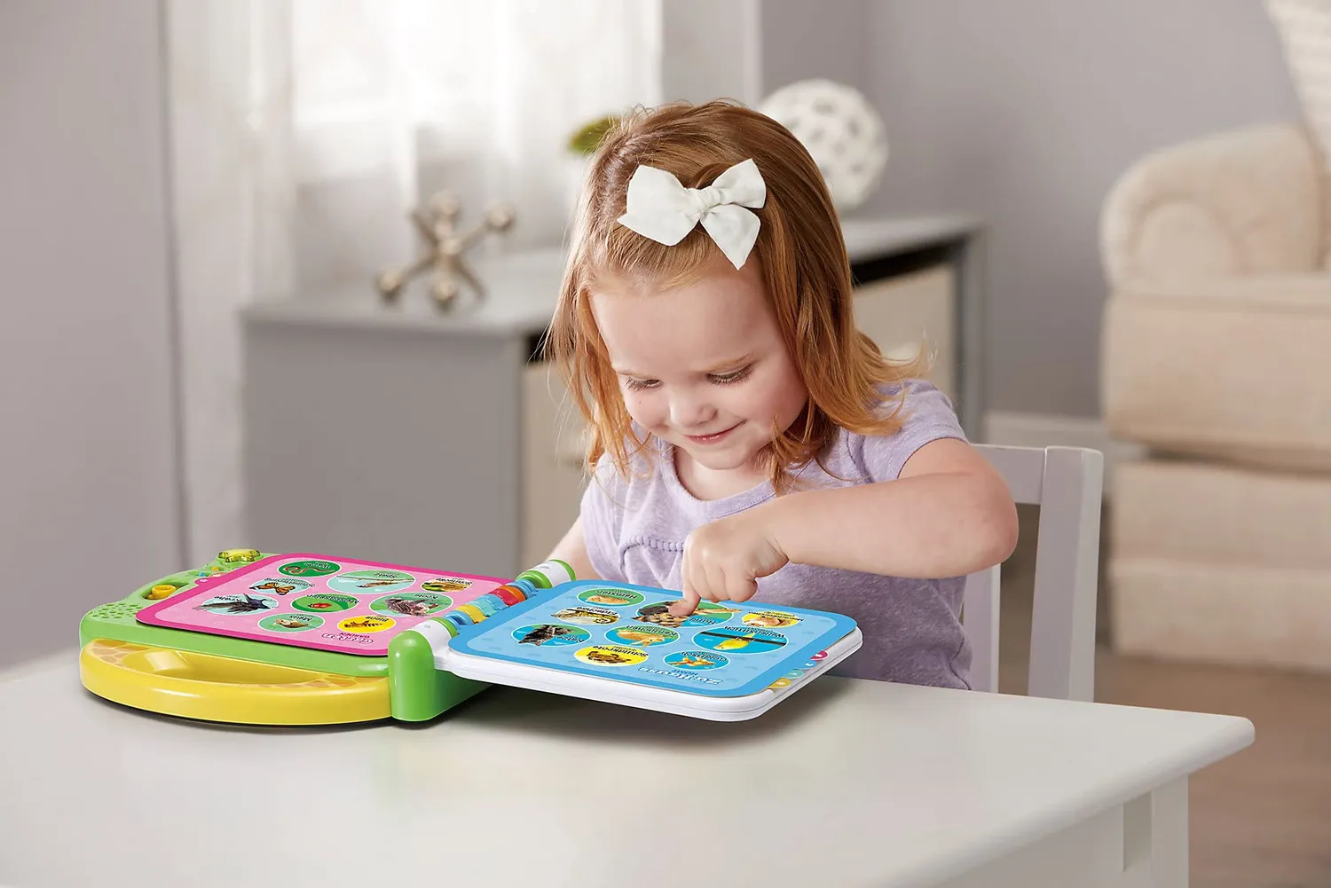 VTech Mein 100-Wörter-Buch Tiere 80-609544 Bilderbuch zweisprachig