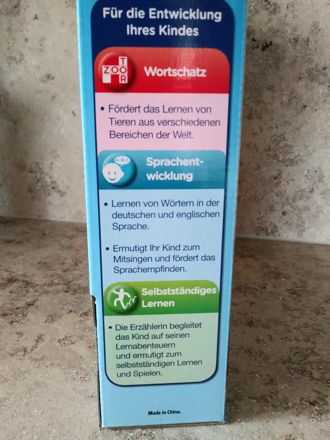 VTech Mein 100-Wörter-Buch Tiere 80-609544 Bilderbuch zweisprachig