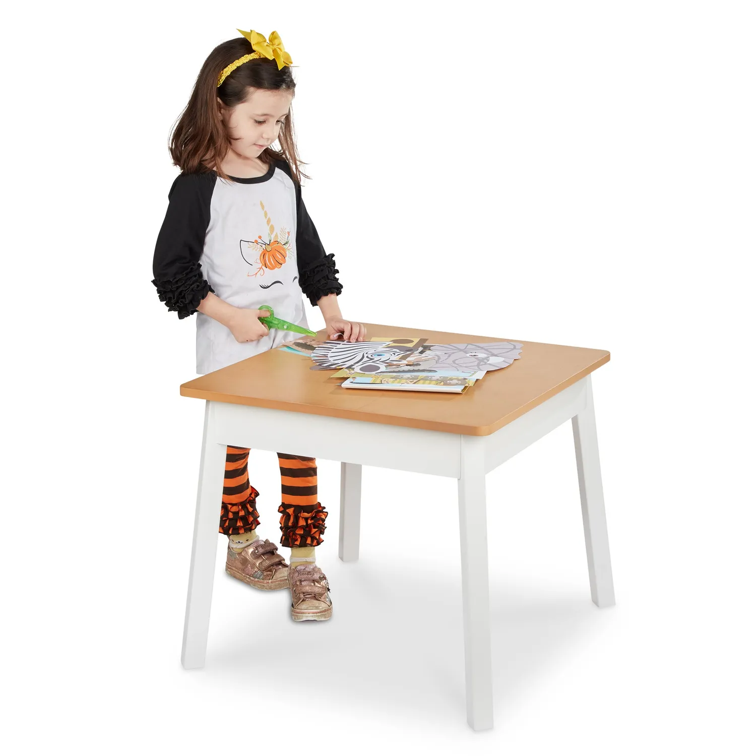 Melissa & Doug Wooden Square Table Kindertisch Holz eckig
