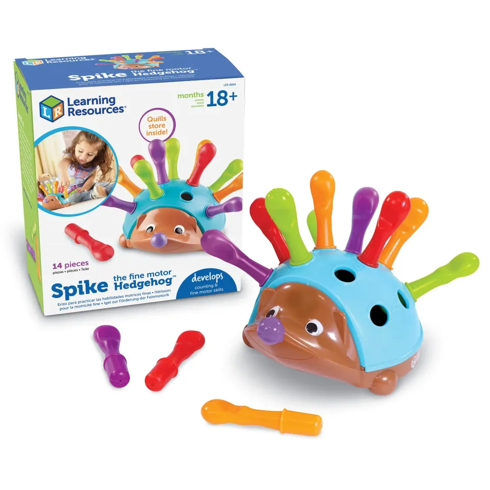Learning Resources Spike der Igel Motorikspielzeug blau 12-teilig