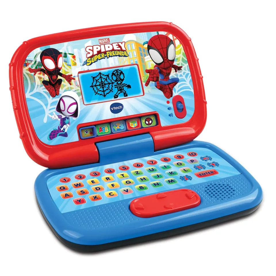 VTech Spidey Lernlaptop Kinderlaptop 3-6 Jahre QWERTZ