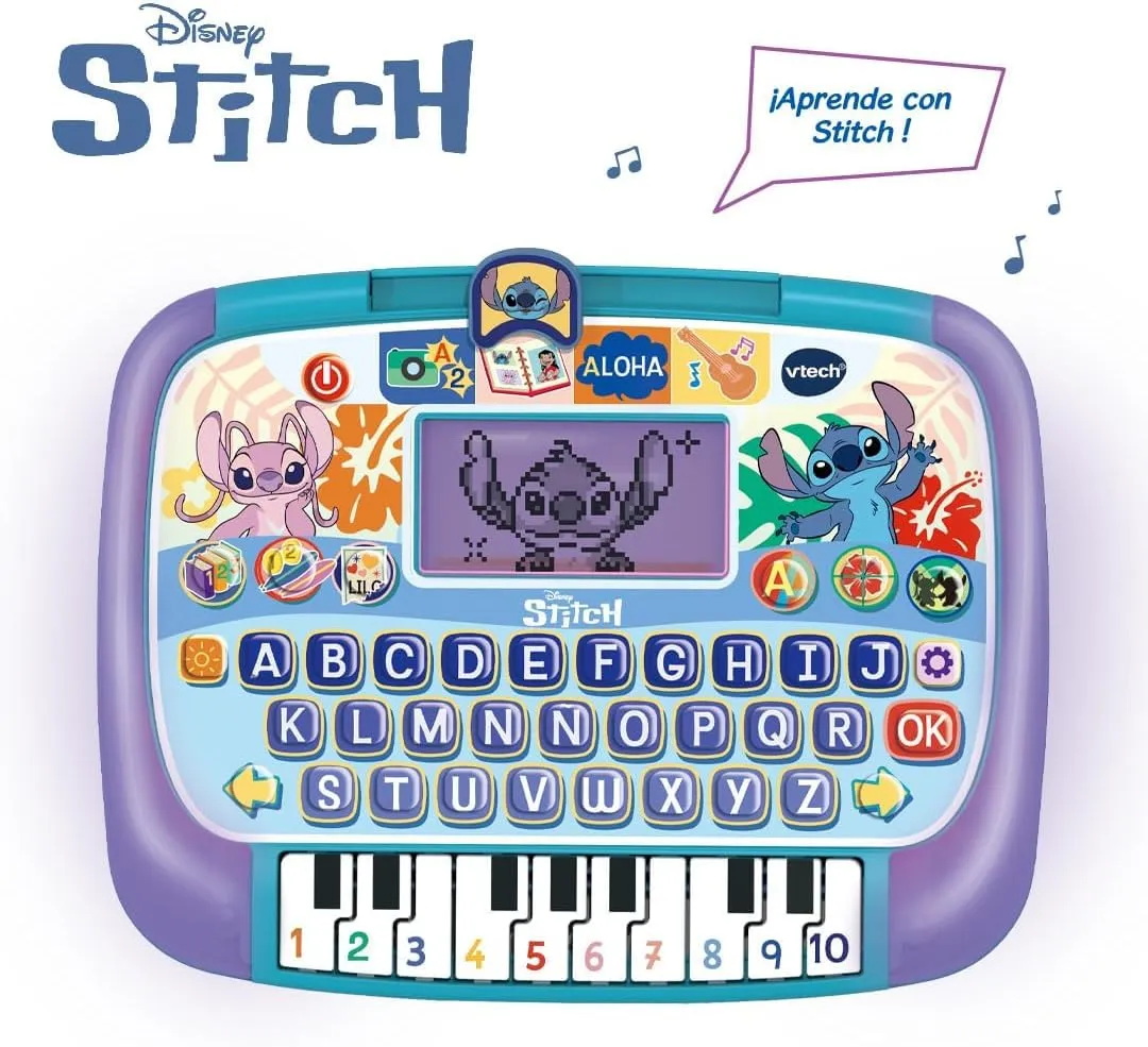 VTech Stitch Lern-Tablet 4-7 Jahre mit Tastatur