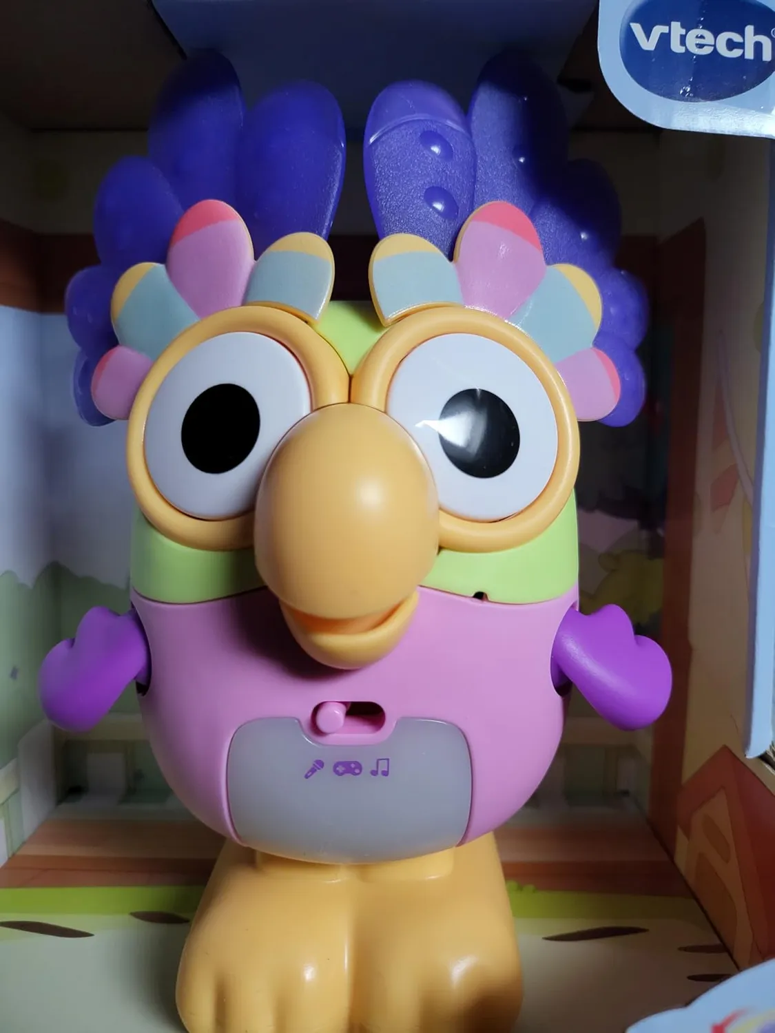 VTech Bluey Interaktiver Quatschimax Figur mit Musik
