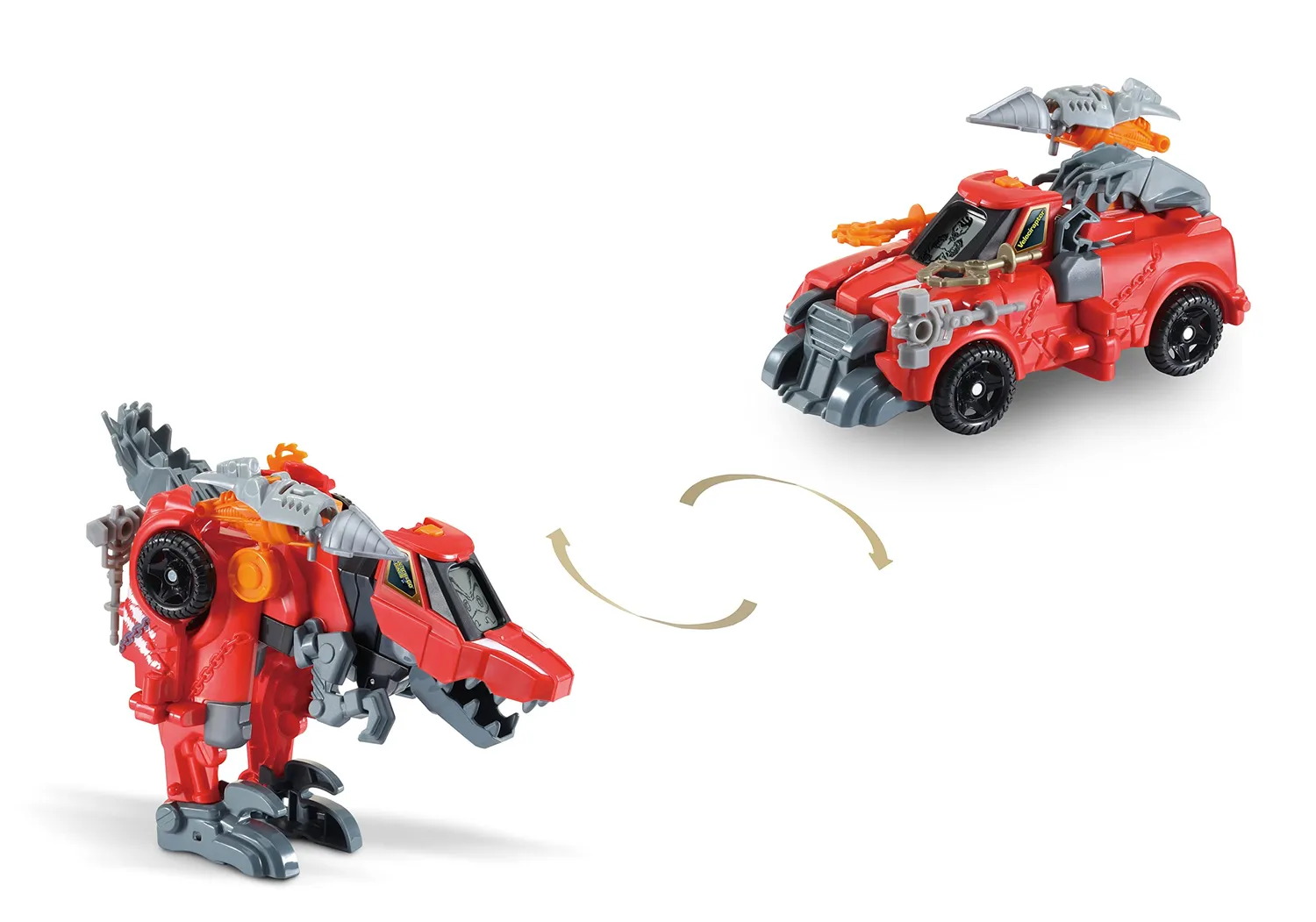 VTech Switch & Go Dinos Fighter-Velociraptor Transformer