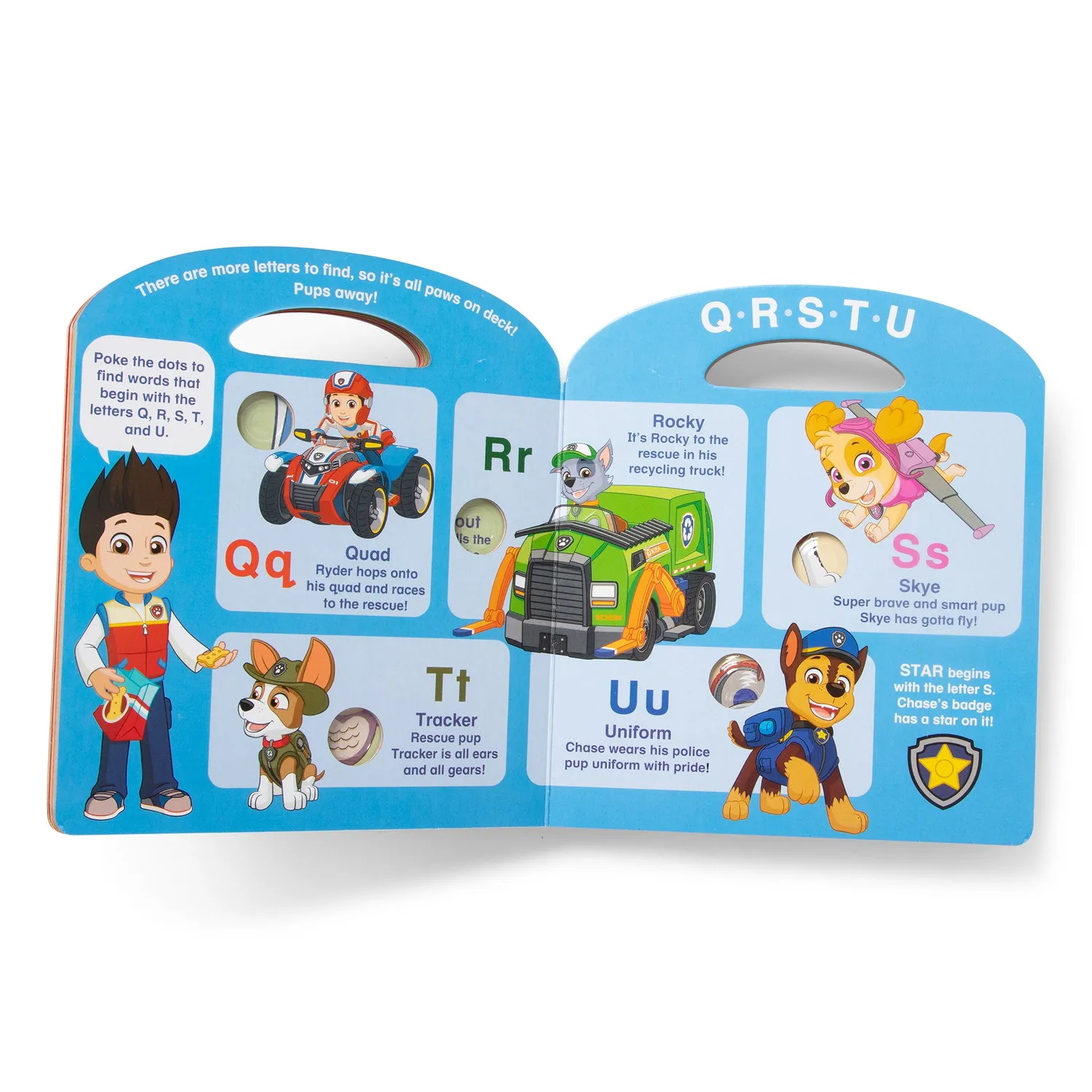 Melissa & Doug PAW Patrol Poke-A-Dot Alphabet Adventure Buch EN