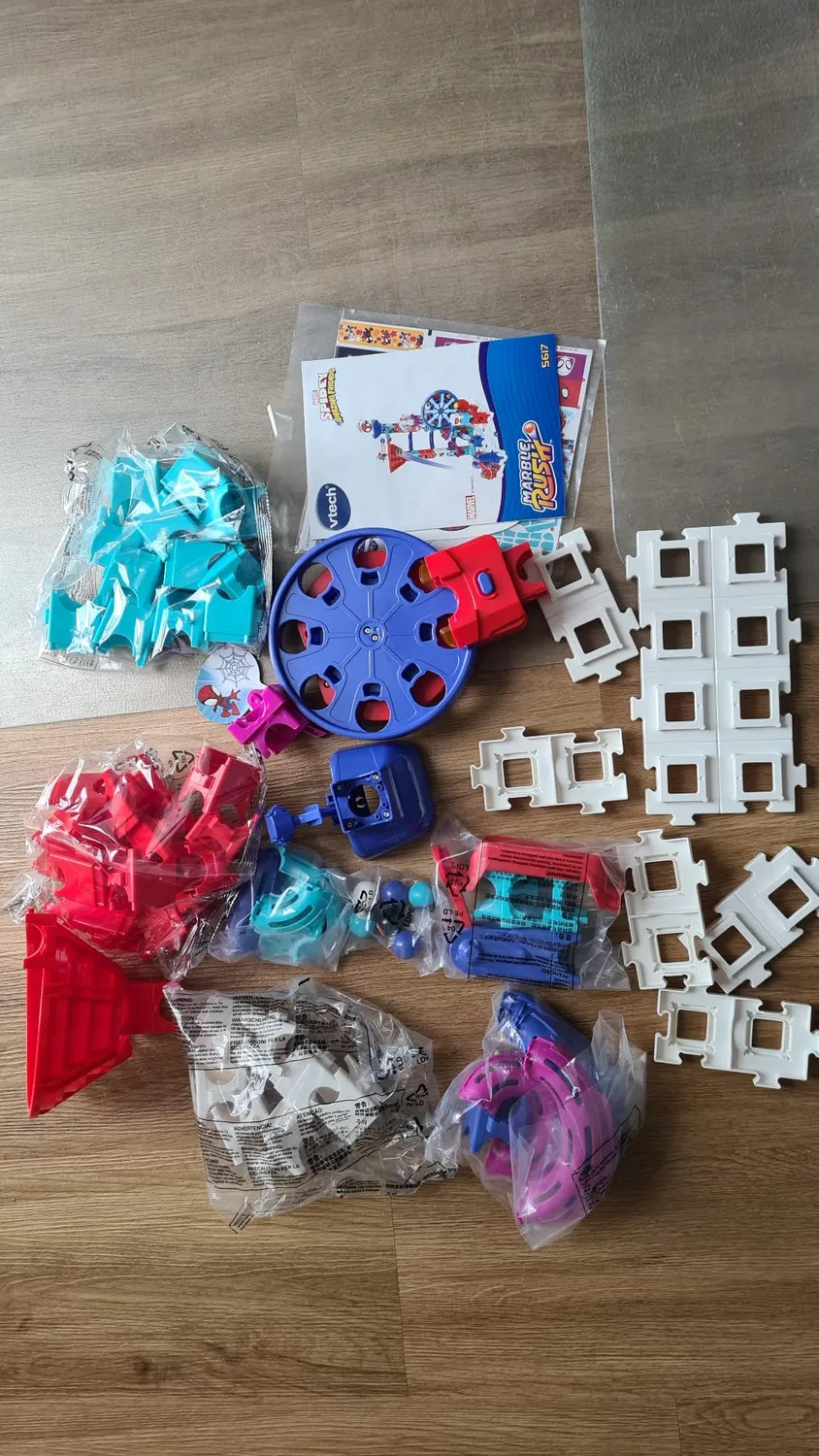 VTech Marble Rush Spidey Super Spin Challenge SP300 Murmelbahn