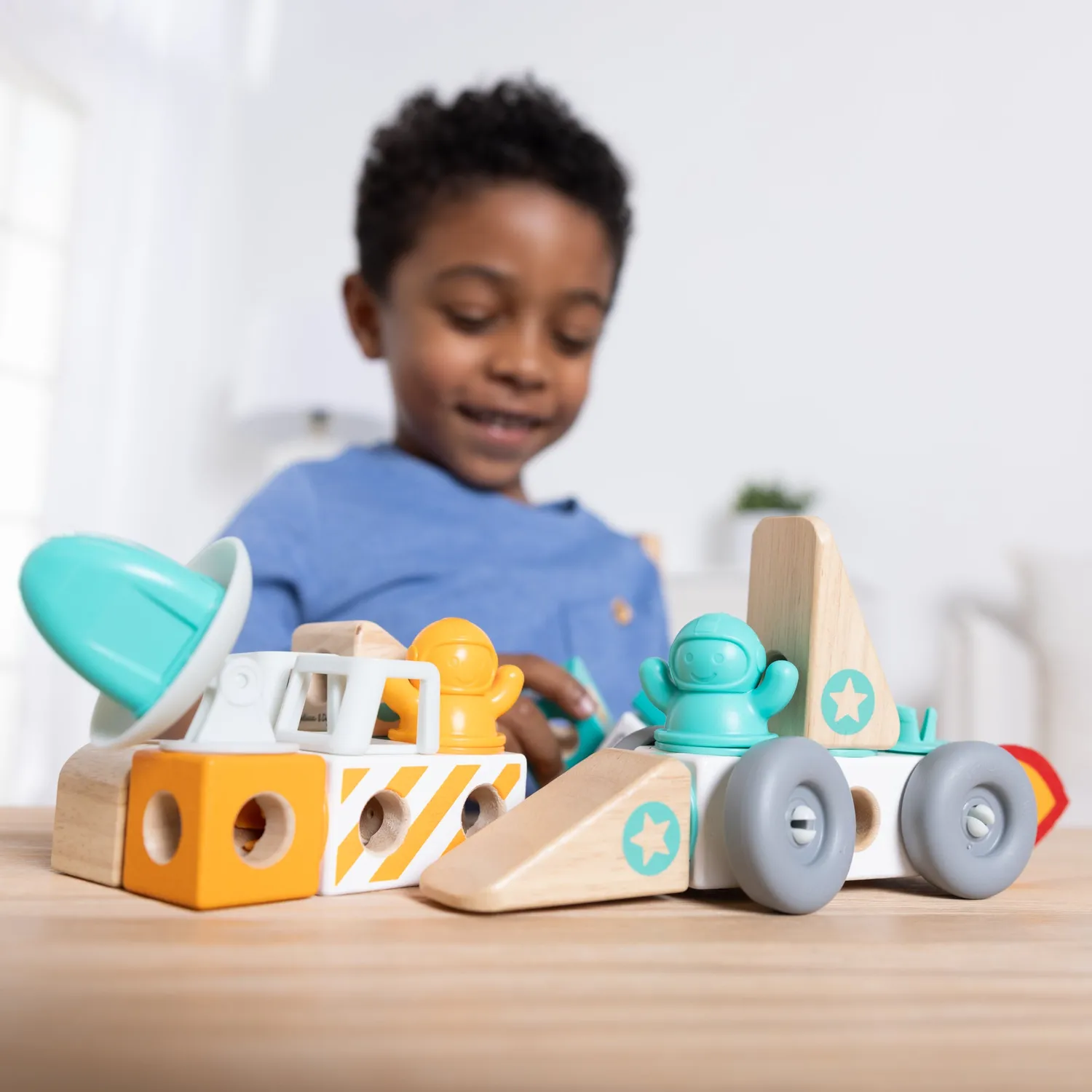 Melissa and Doug Blockables Space Bausteinset 38-teilig