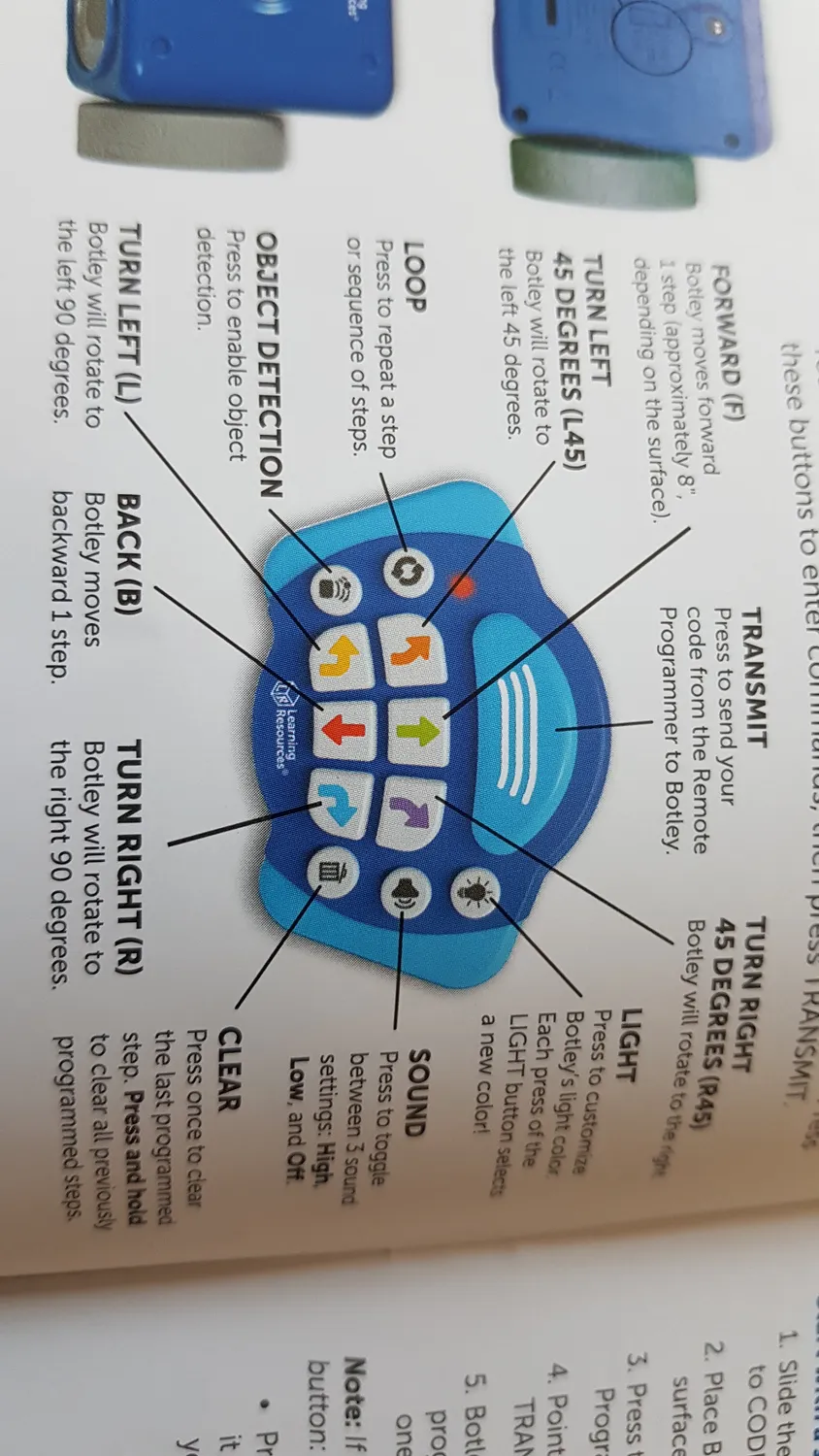Learning Resources Botley 2.0 Programmier-Roboter Aktivitätsset ab 6