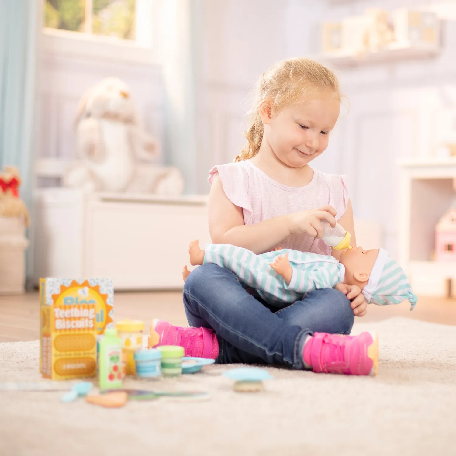 Melissa and Doug Mine to Love Fütter Set Puppenzubehör 24tlg
