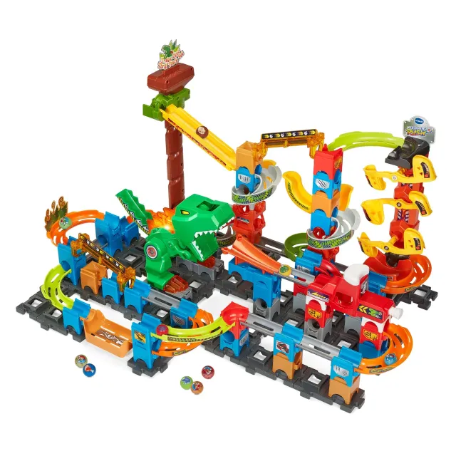 VTech Marble Rush Dino Adventures XL400 Murmelbahn 109-tlg.