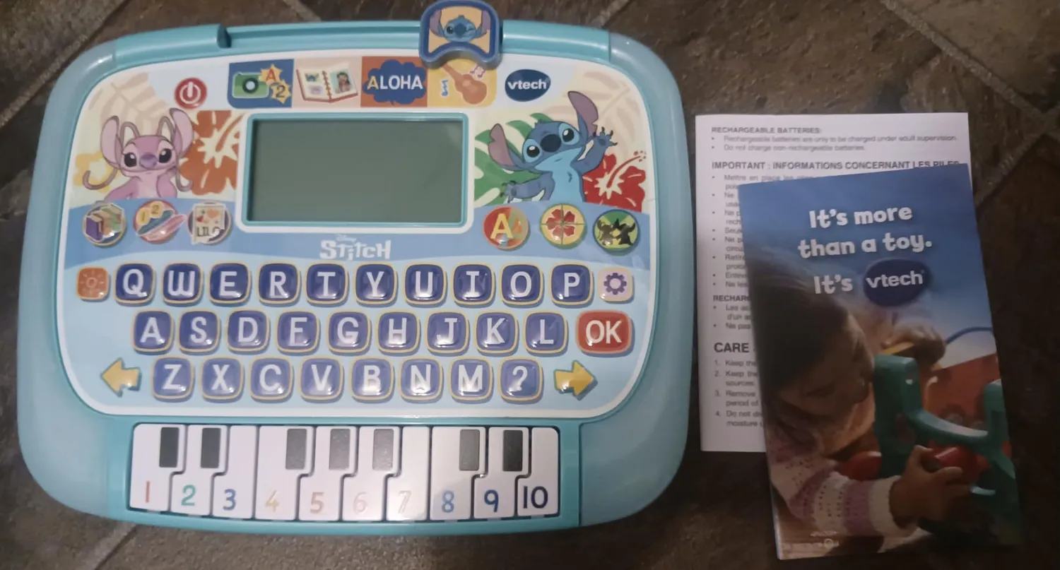 VTech Stitch Learning Tablet Lerntablet Disney
