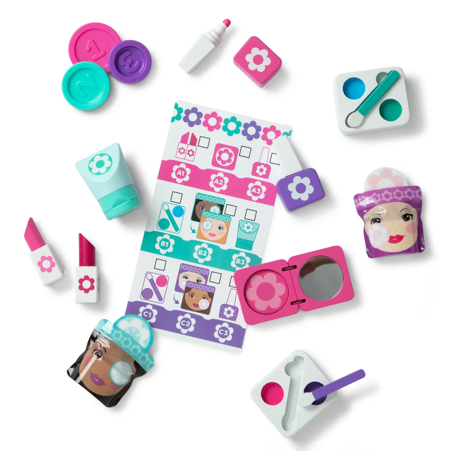 Melissa & Doug Sort Stock Select Beauty Kiosk Holzspielzeug