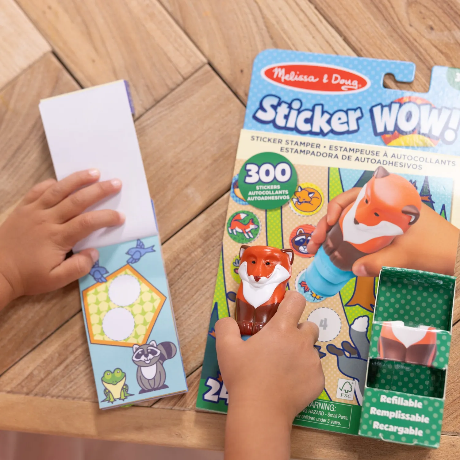 Melissa & Doug Sticker WOW! Fuchs Sticker-Set 500 Teile