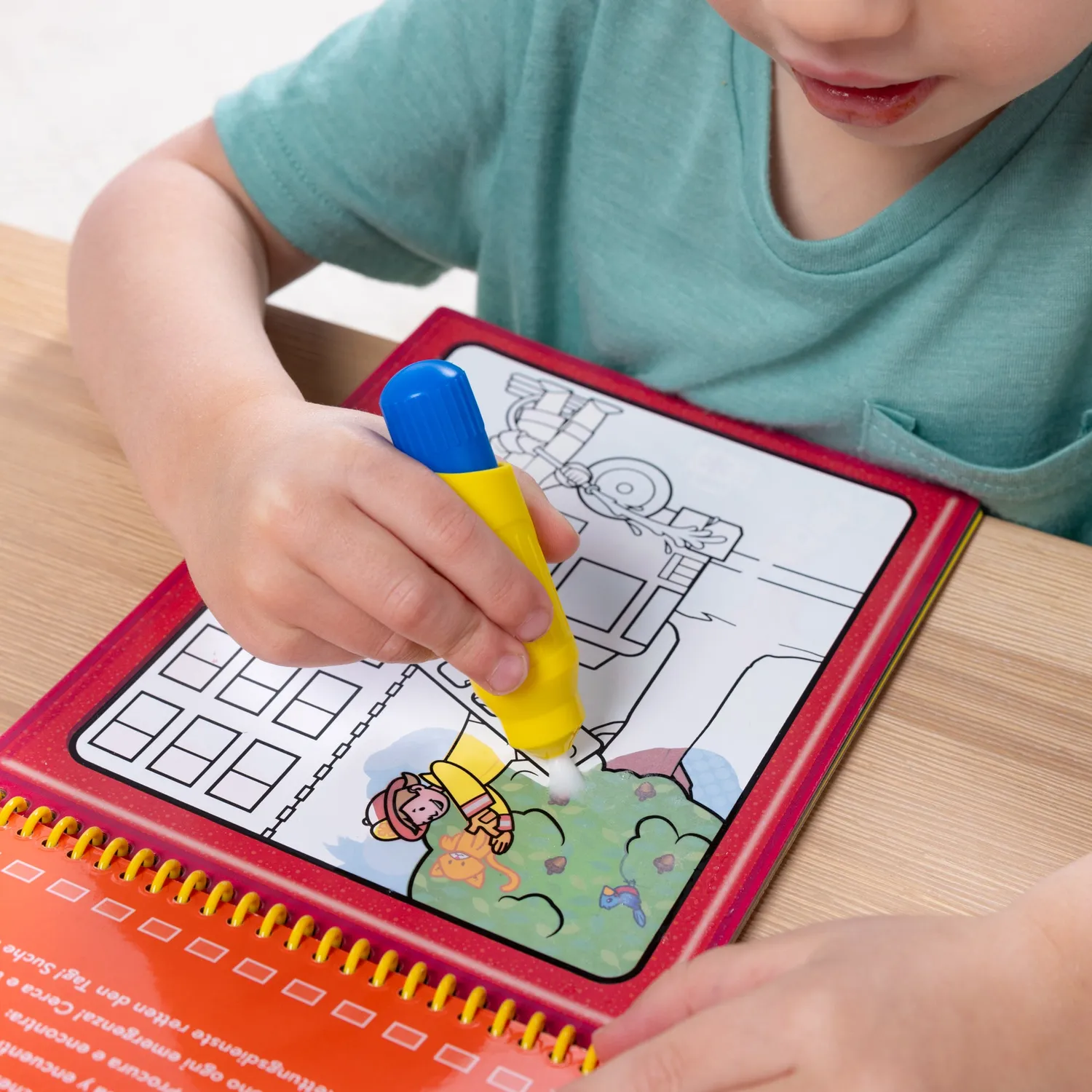 Melissa & Doug Water Wow! Malbuch Fahrzeuge Wasserstift
