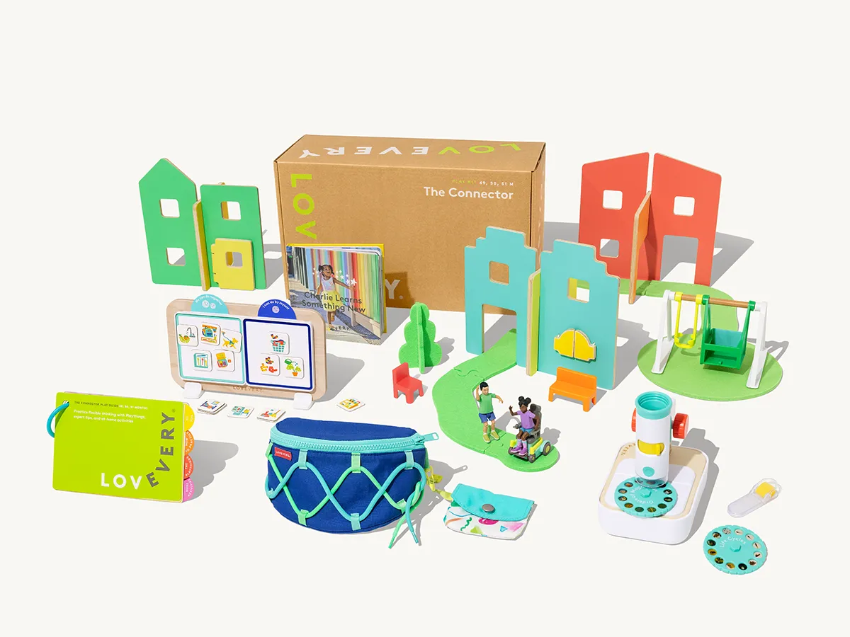 Lovevery The Connector Play Kit Spielset 49-51 Monate flexibel