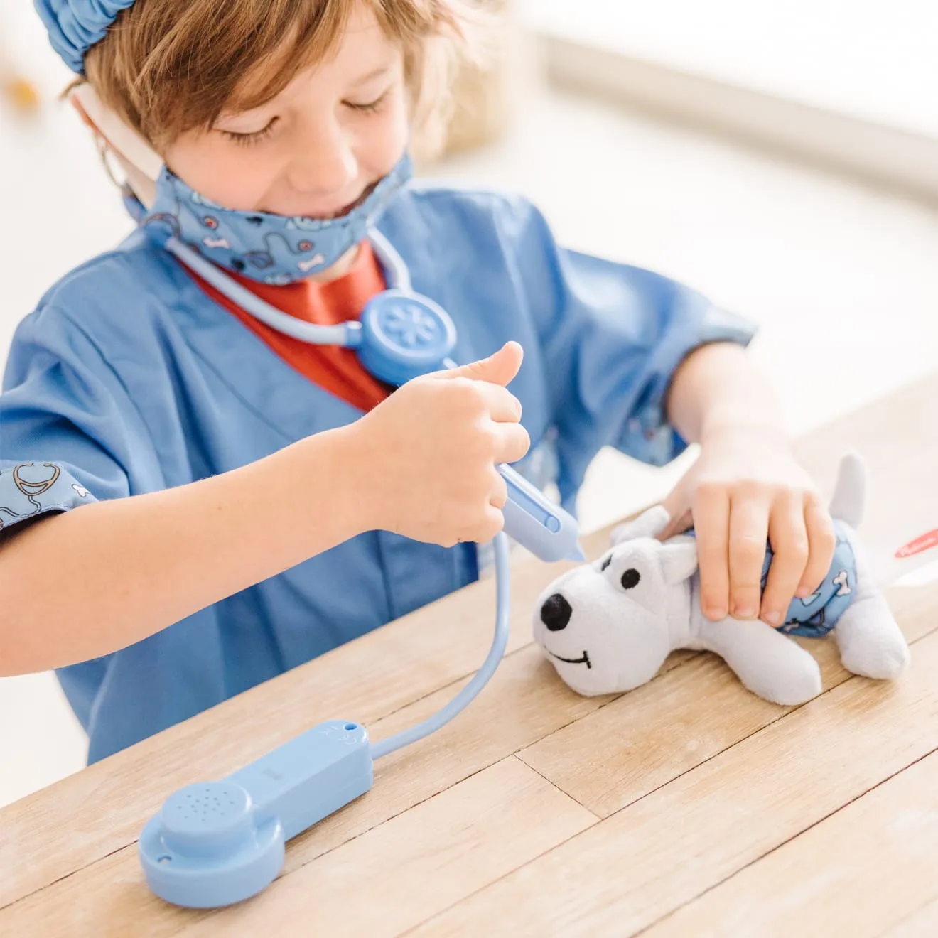 Melissa & Doug Tierarzt Verkleidung Kostümset für Kinder 3-5