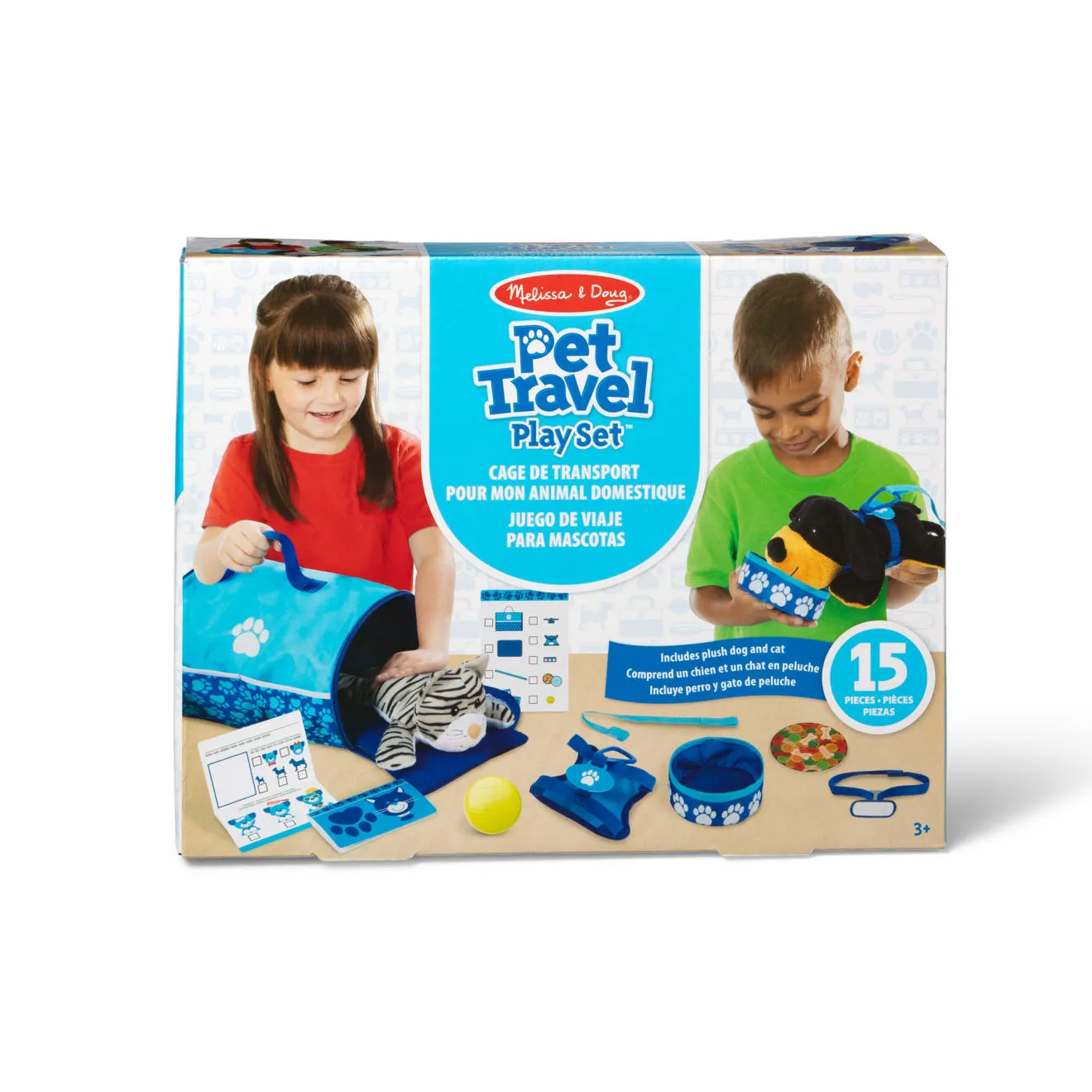 Melissa & Doug Tote & Tour Tier-Reise Spielset Plüsch