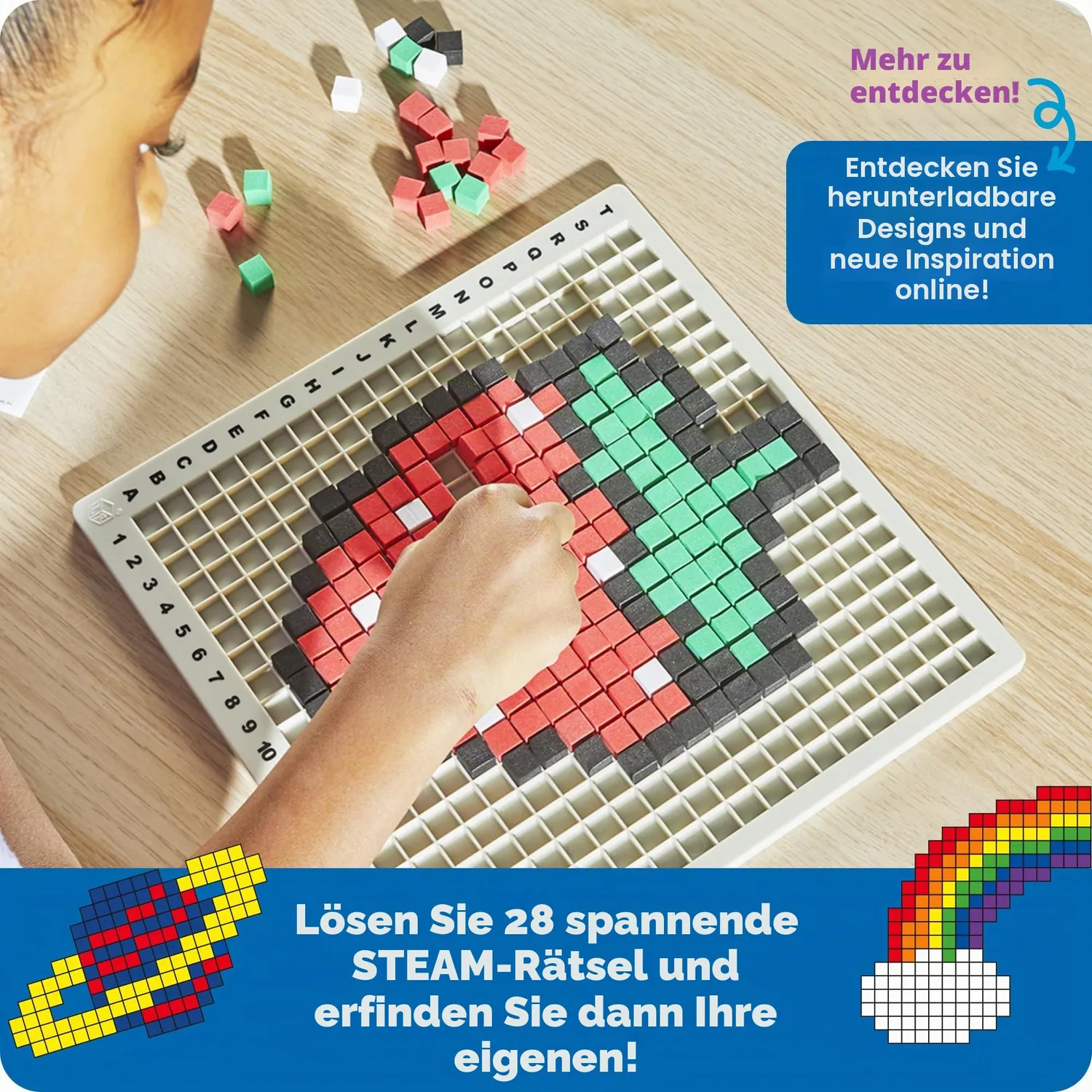 Learning Resources STEM Explorers Pixel Art Pro Set